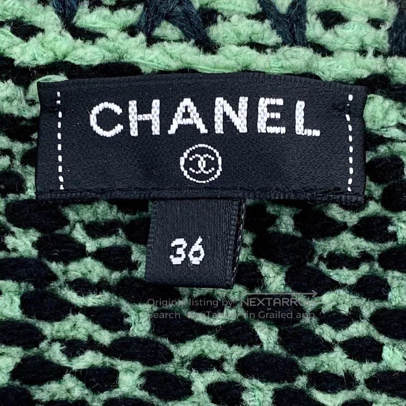 Chanel Chanel Double C buckle cashmere round neck small fragrant Size XS / US 0-2 / IT 36-38 - 7 Thumbnail
