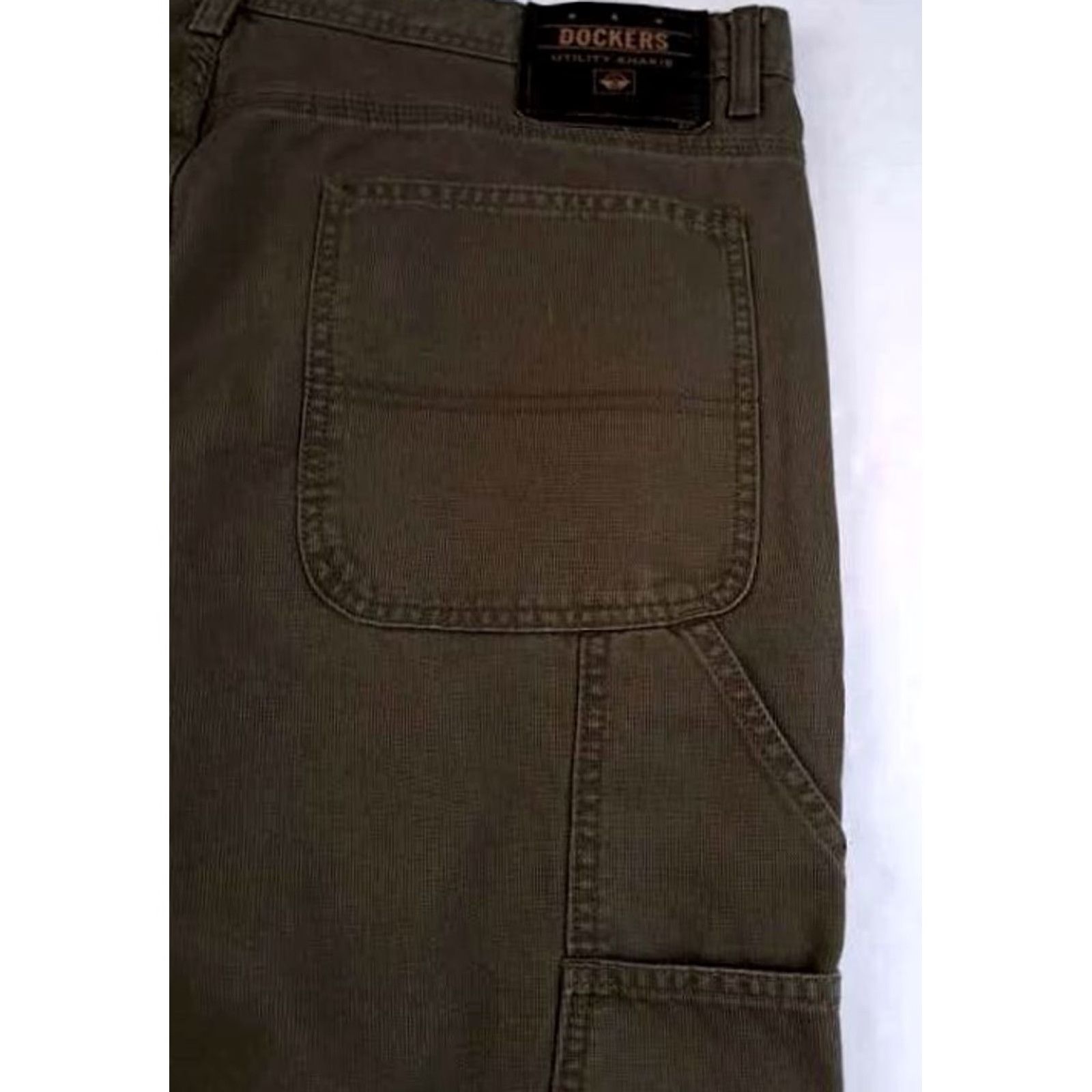 Dockers Dockers Cargo Pants Green 34 32 Inseam Mens Regular Waist 38 1/2 - 32 1/2 Inseam Kahki's Utility Cargo Pants 90s style Size US 34 / EU 50 - 6 Thumbnail