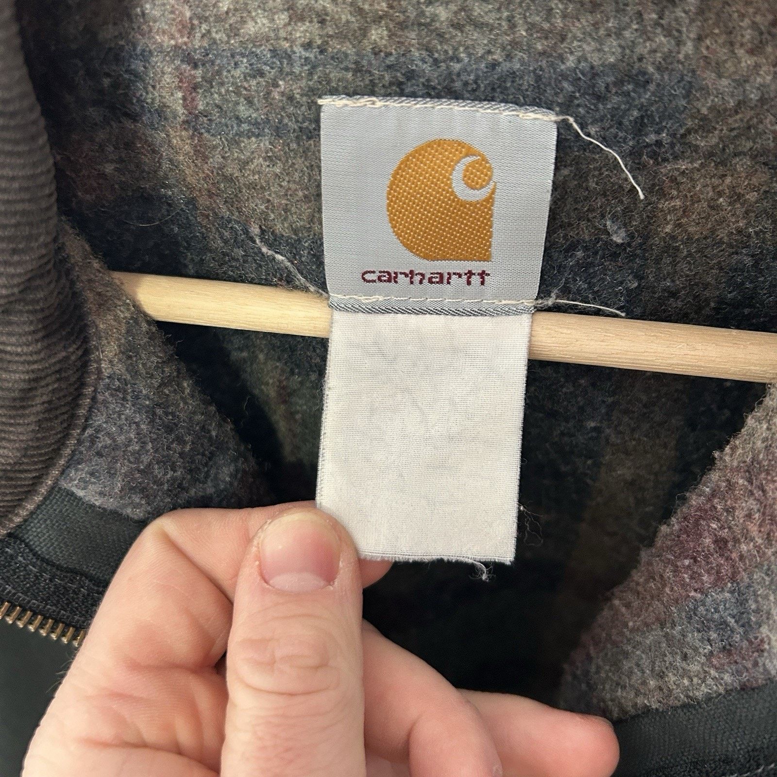 Carhartt Vintage Carhartt Blanket-Lined Detroit Jacket “Charcoal” Size US XL / EU 56 / 4 - 14 Thumbnail