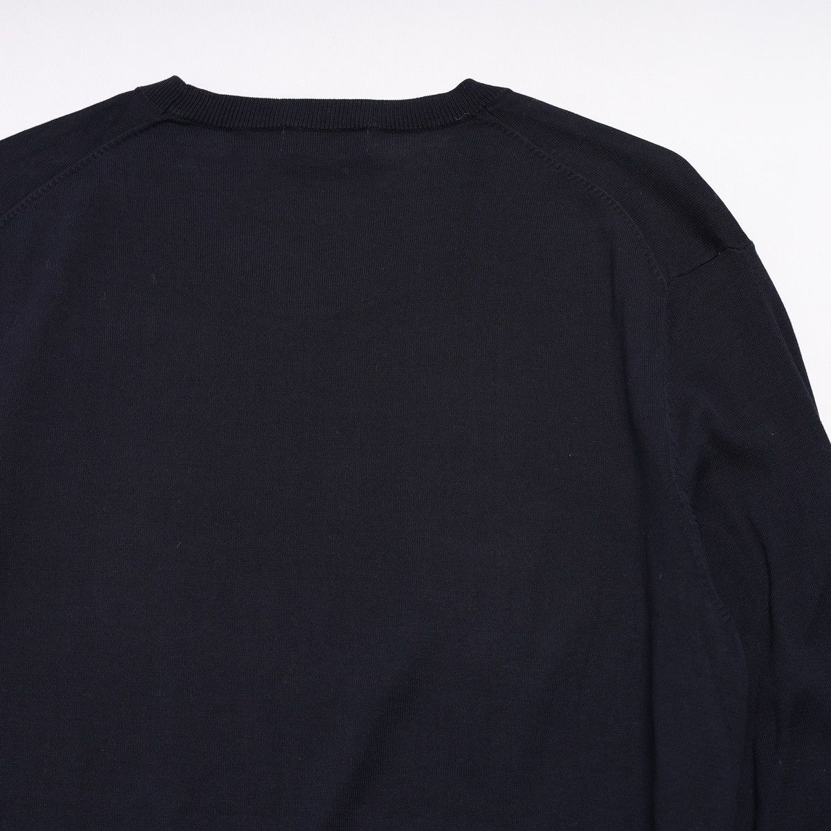 Acne Studios Acne Studios Navy Sweater Logo Pullover Cotton Size US S / EU 44-46 / 1 - 11 Thumbnail