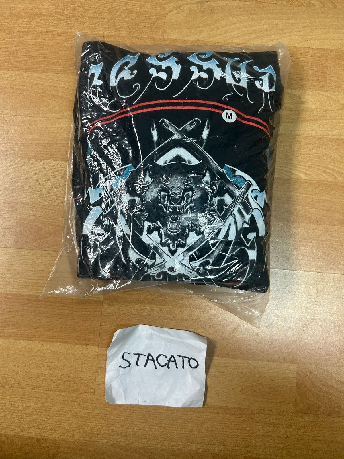 Hollow Squad × Rap Tees Pressure x Hollow Squad Xavier Wulf Hoodie Black Size US M / EU 48-50 / 2 - 2 Thumbnail