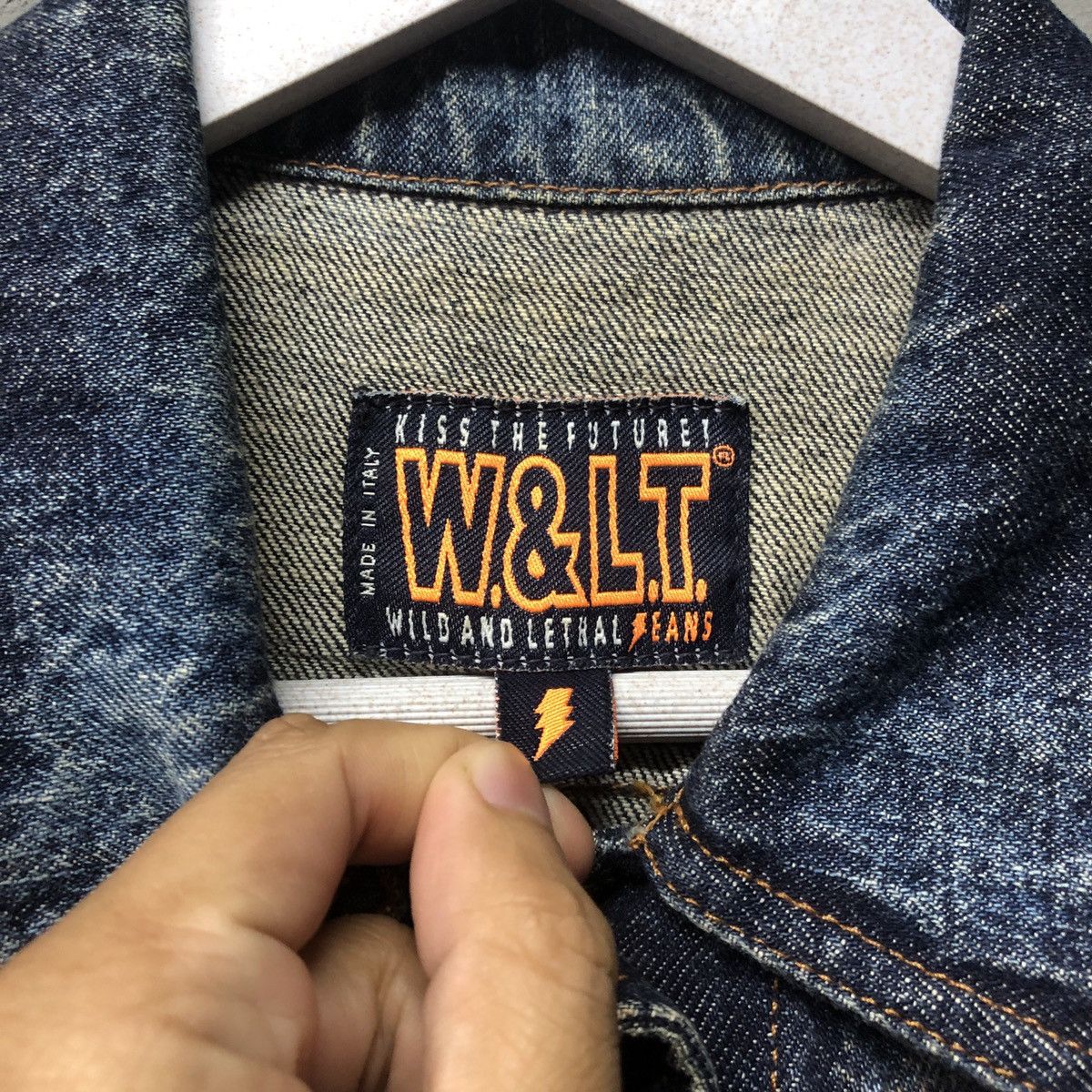 W&LT × Walter Van Beirendonck W & LT Denim Jacket Size S / US 4 / IT 40 - 5 Thumbnail
