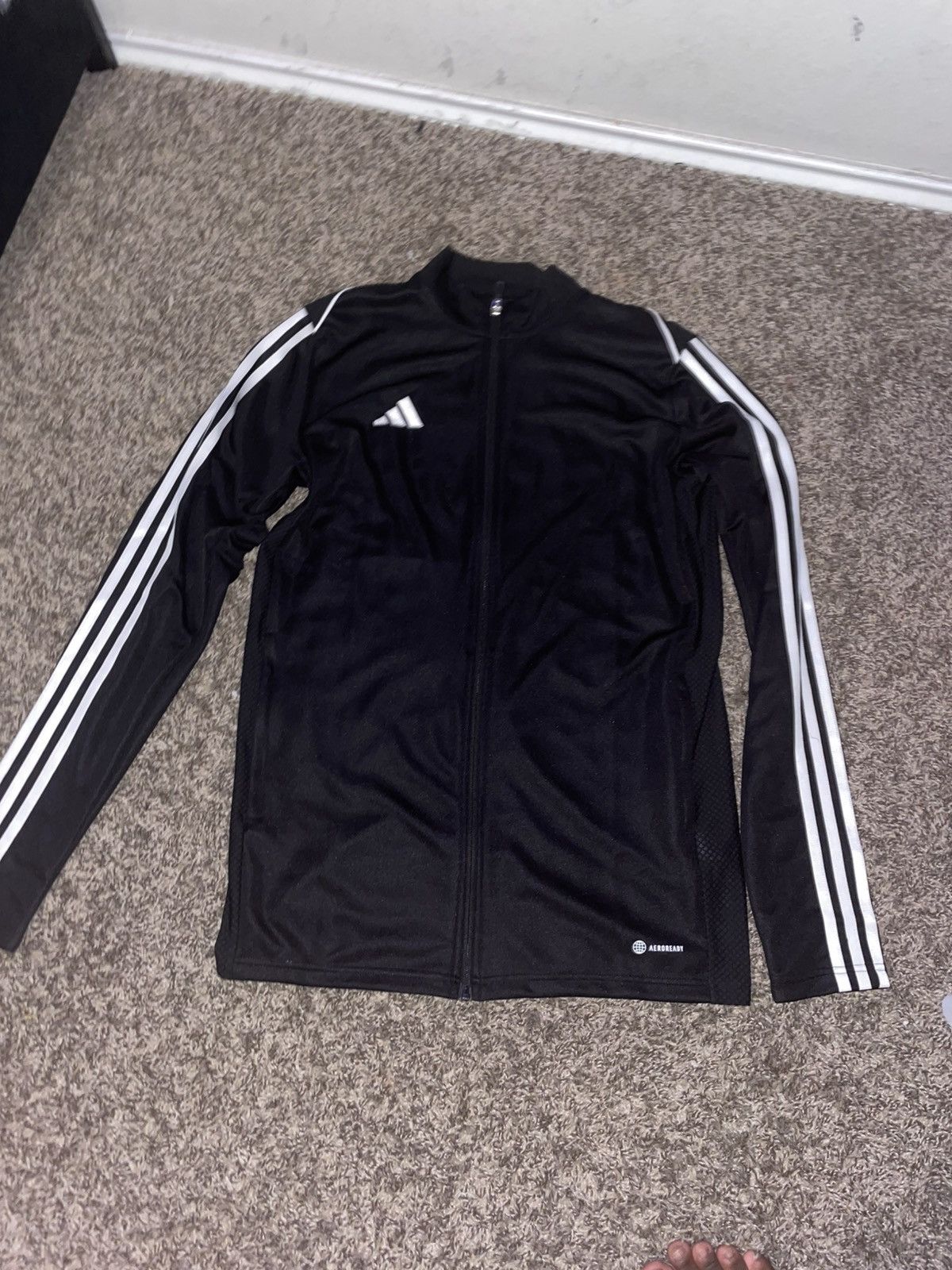 Adidas Adidas Aeroready black and white track jacket Size US M / EU 48-50 / 2 - 1 Thumbnail