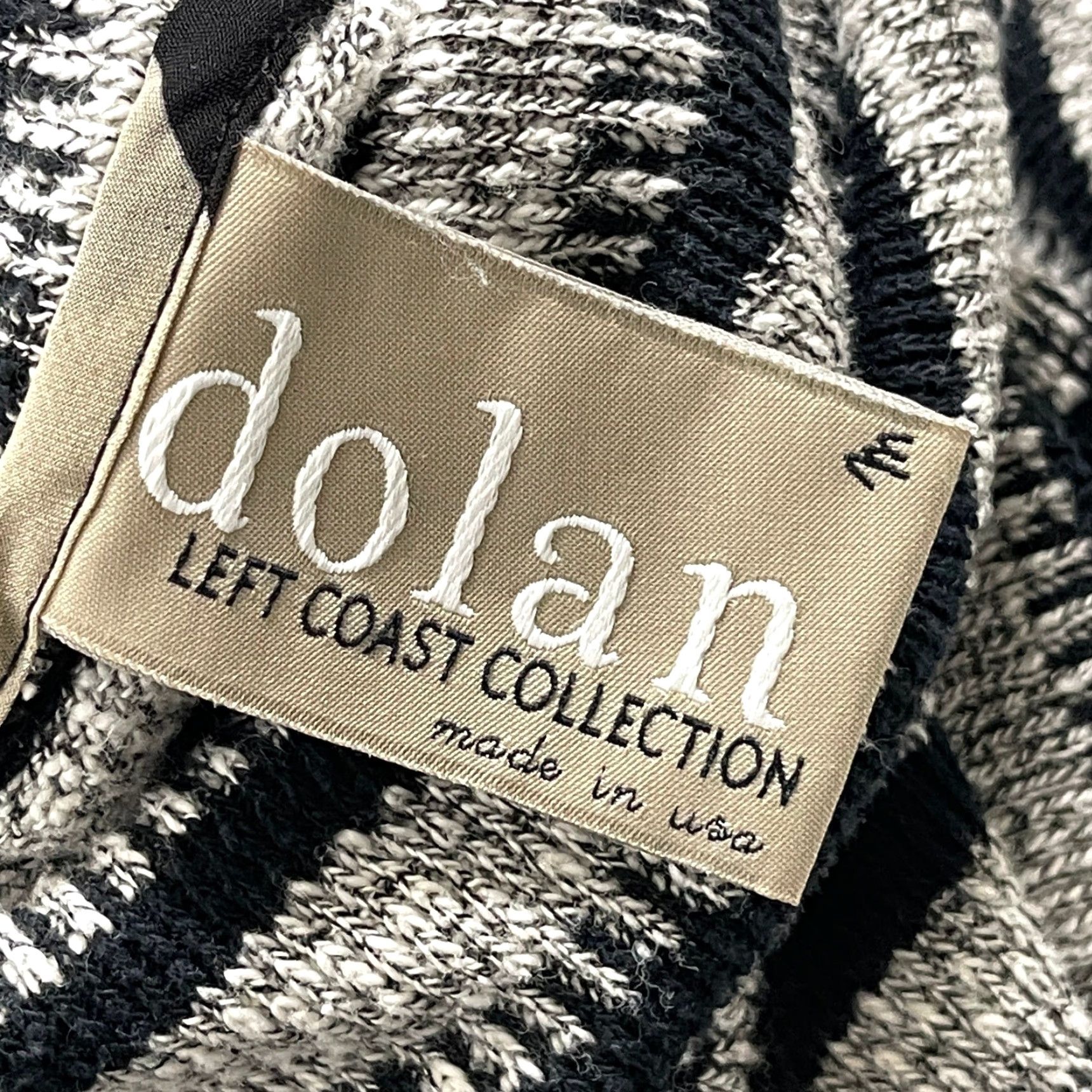 Vintage DOLAN Top M Gray Black Striped Sleeveless Turtleneck Office Modest Cotton Blend Pullover Womens Shirt Shirt? Size M / US 6-8 / IT 42-44 - 6 Thumbnail
