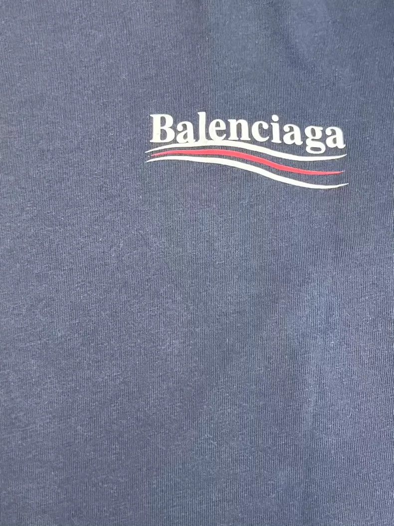 Balenciaga Balenciaga Logo Letter Printed Round Neck Short Sleeve T-S Size US XS / EU 42 / 0 - 3 Thumbnail