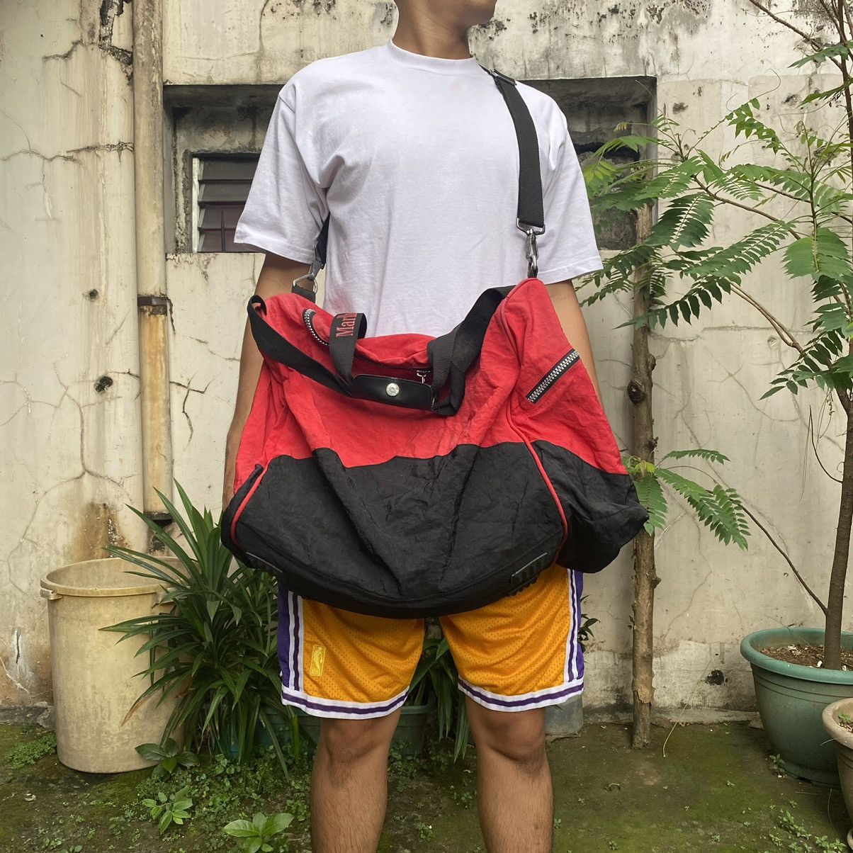 Marlboro × Marlboro Classics Marlboro Vintage 1990D Red Duffle Bag Size ONE SIZE - 5 Thumbnail