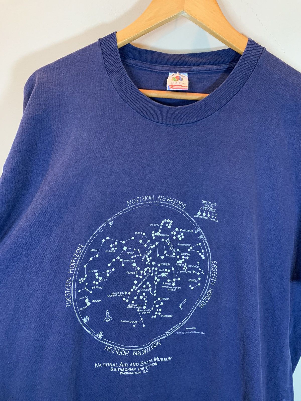 Arts & Science × Vintage RARE Vintage National Air & Space Museum Constellation Shirt Size US XL / EU 56 / 4 - 2 Thumbnail