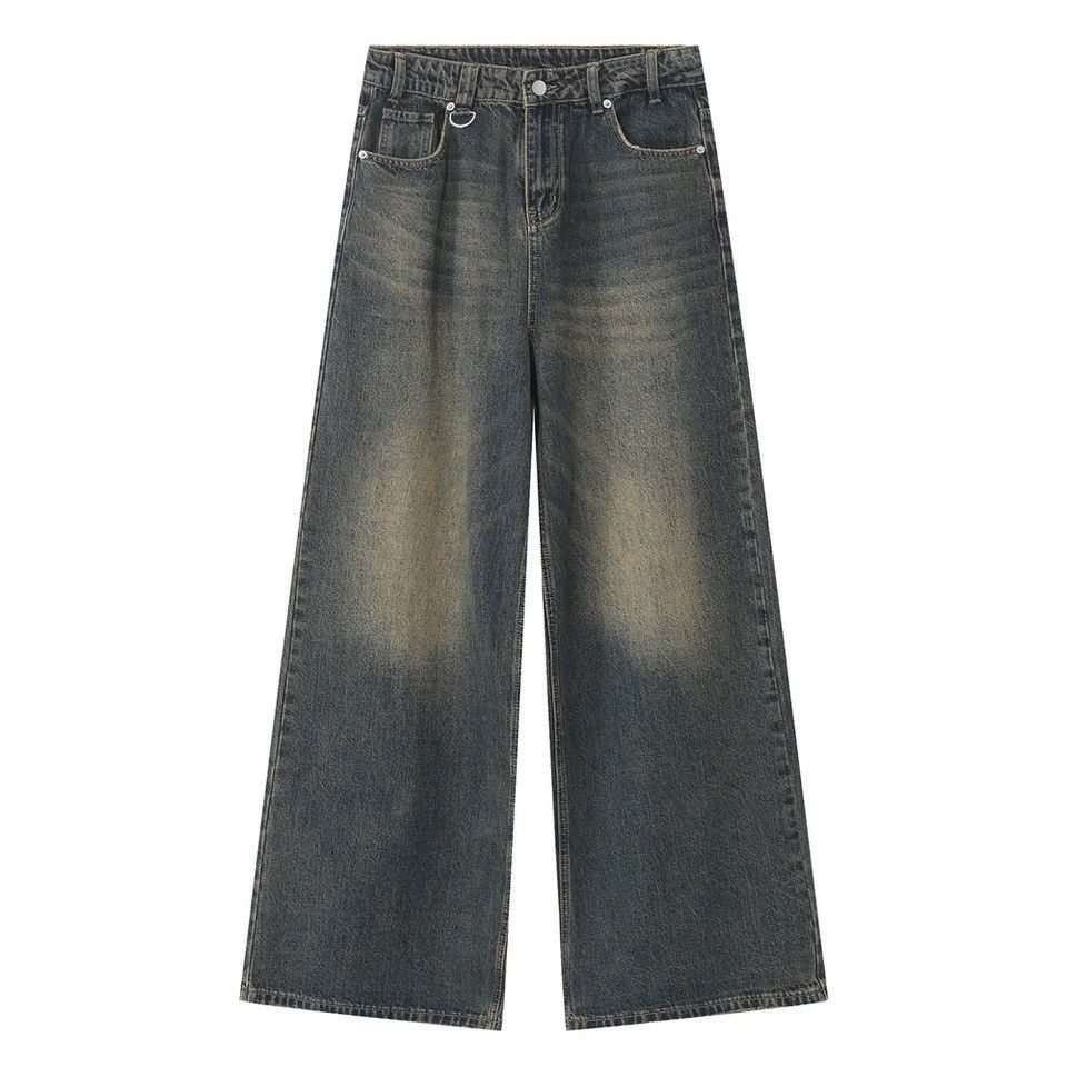 Japanese Brand × Vintage Vintage Jeans Men Loose Straight Streetwear Casual Summer Size US 35 - 6 Thumbnail
