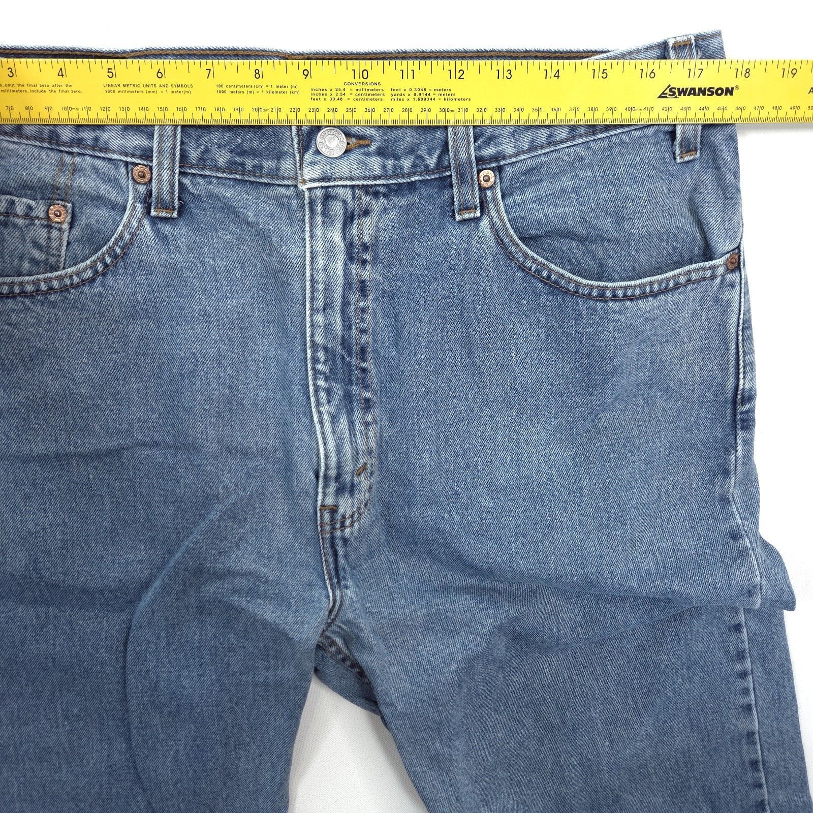 Levi's Vintage Levi's 505 Jeans Mens Size 35x30 Blue USA Made Size US 35 - 5 Thumbnail
