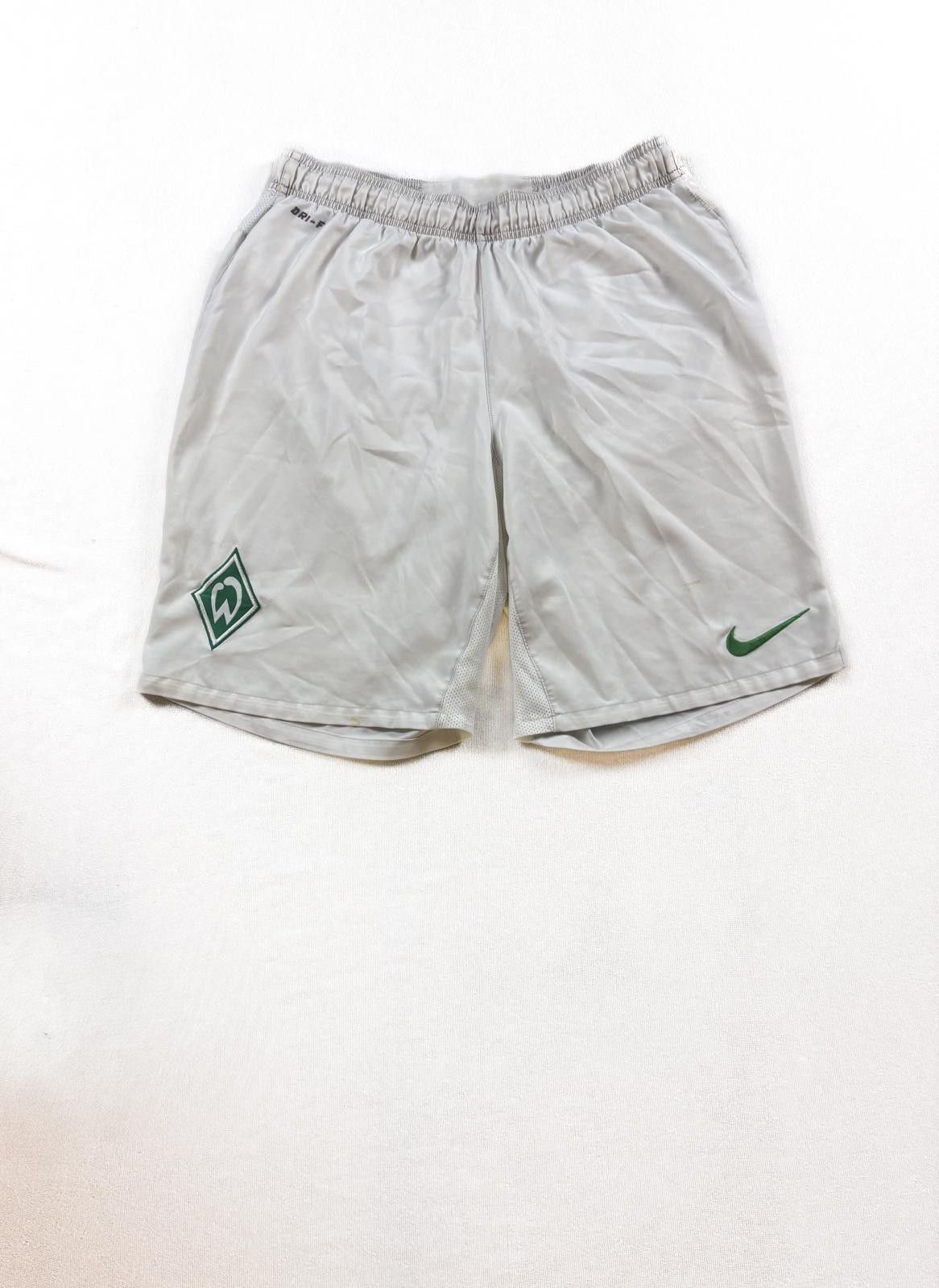 Nike Nike Dri-FIT Men's Athletic Shorts White and Green Medium Size US 32 / EU 48 - 1 Thumbnail