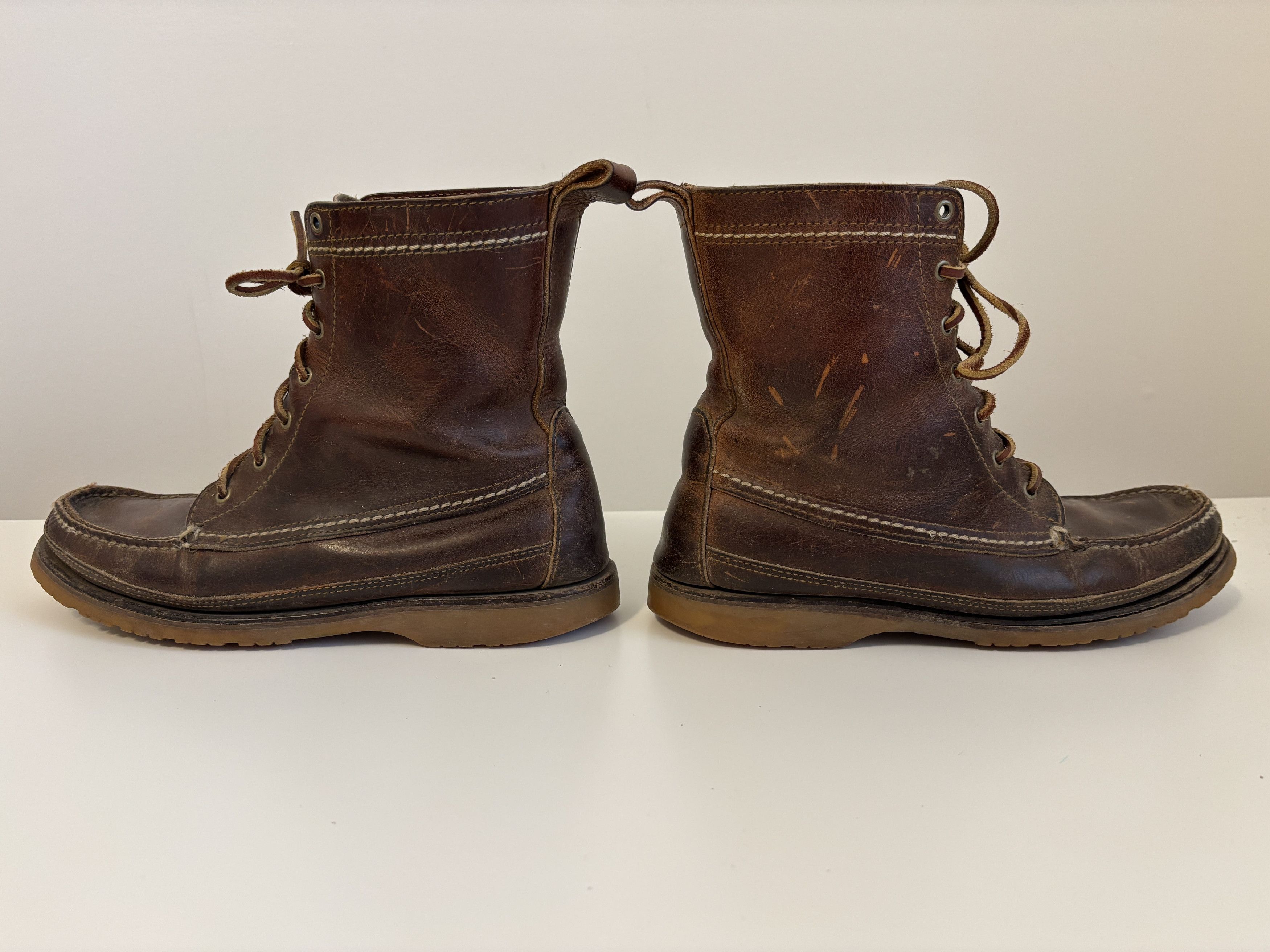 J.Crew × Red Wing Red Wing for J Crew 4592 Moc Toe Boot 9.5E Size US 9.5 / EU 42-43 - 5 Thumbnail