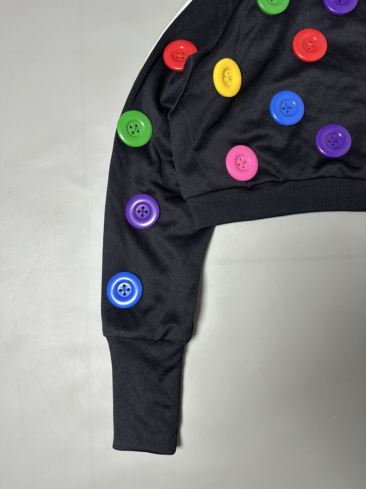 Adidas × Jeremy Scott Adidas Originals Jeremy Scott Katy Perry Buttons Jacket Size US XXS / EU 40 - 10 Thumbnail
