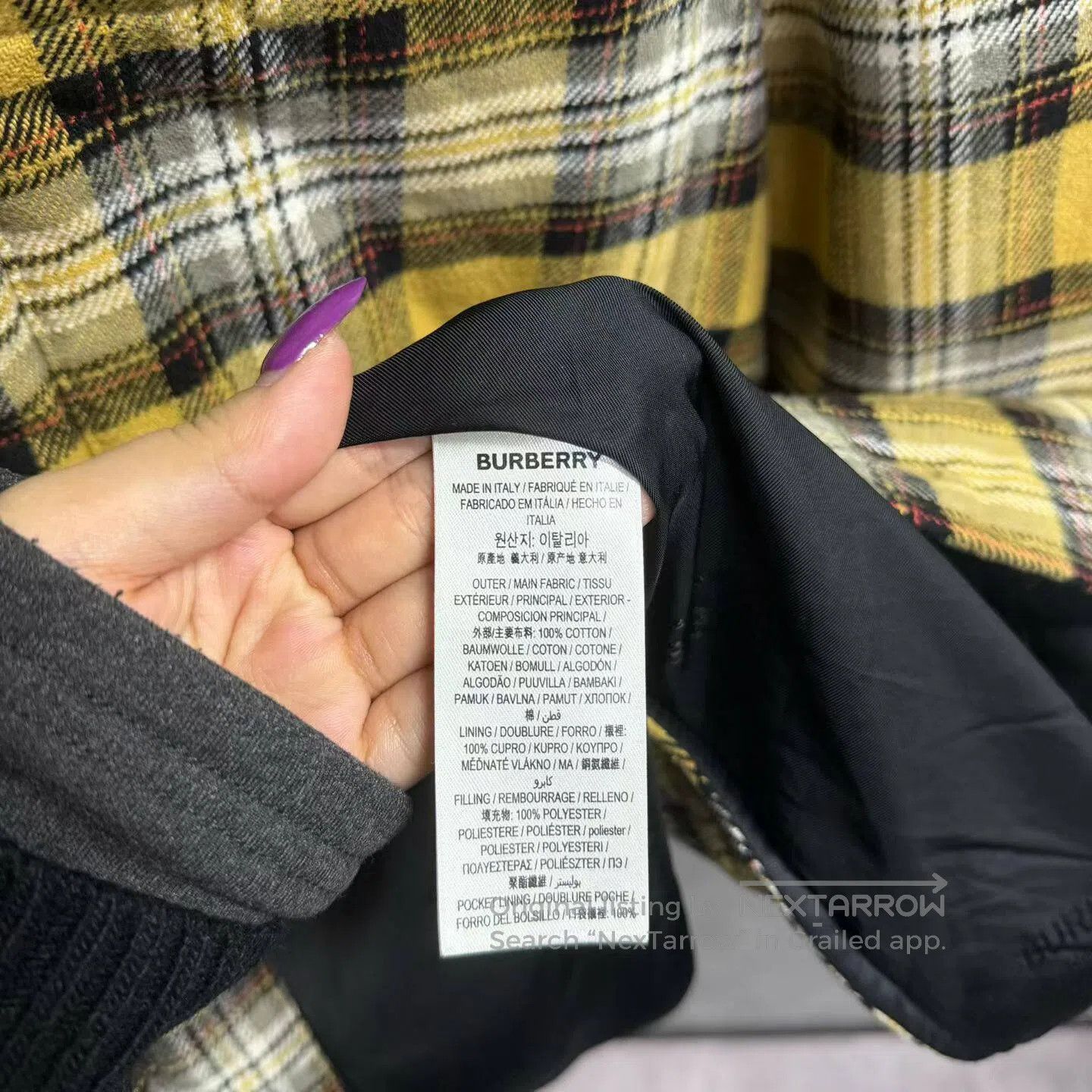 Burberry Burberry Embroidered checkered collar single-button shirt| Size US L / EU 52-54 / 3 - 3 Thumbnail