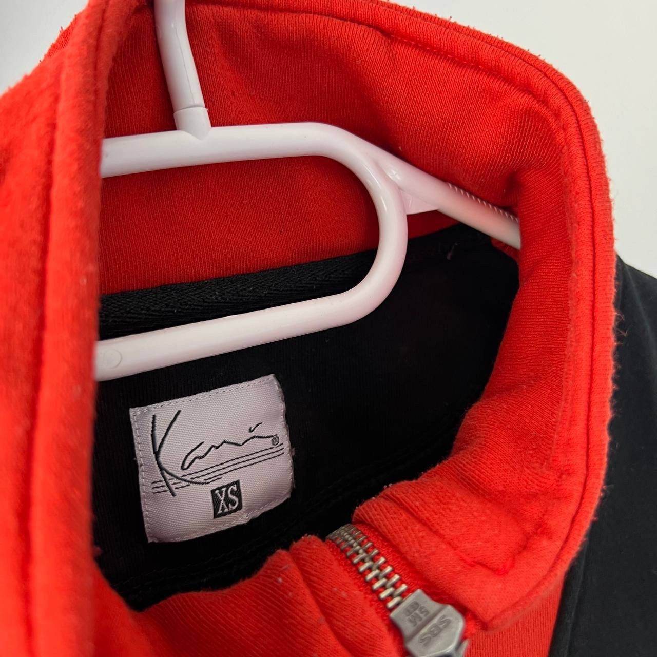 Karl Kani Vintage Y2K Karl Kani Big Logo 1/4 Zip Up Sweatshirt Size XS / US 0-2 / IT 36-38 - 5 Thumbnail