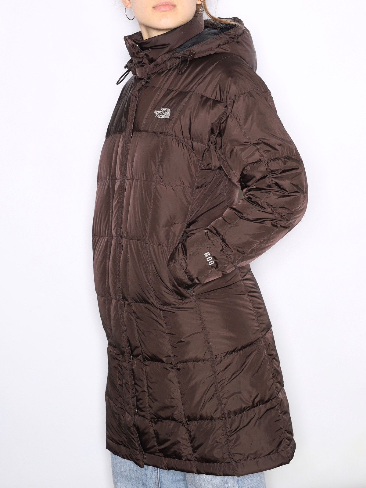 The North Face The North Face 600 Brown Down Puffer Jacket Parka Coat Hood Size XS / US 0-2 / IT 36-38 - 1 Thumbnail