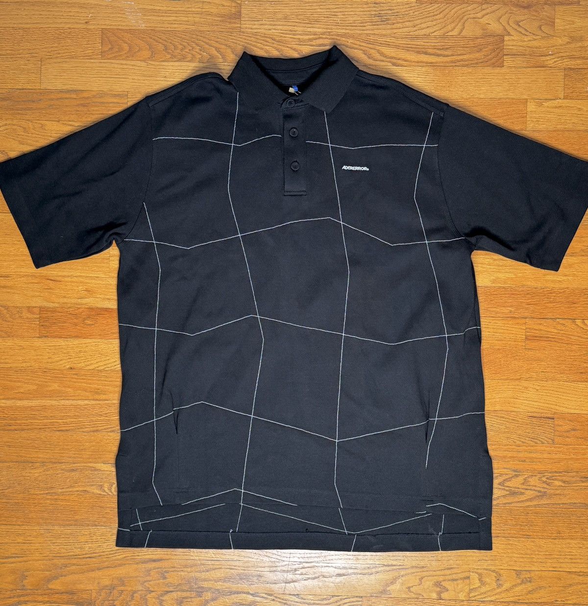 Ader Error Polo with Contrast Stitching Size US M / EU 48-50 / 2 - 1 Thumbnail