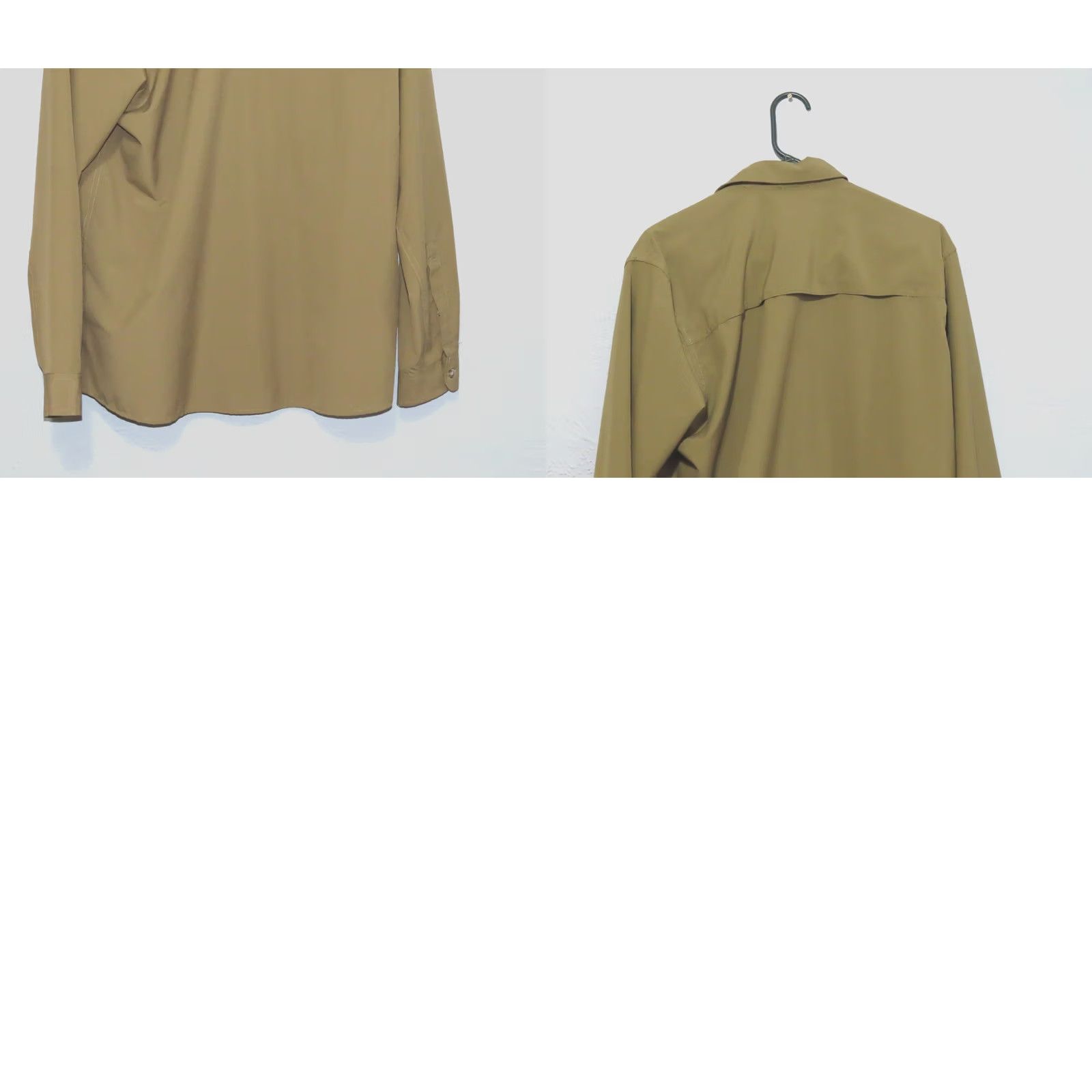 Eddie Bauer VINTAGE Eddie Bauer Long Sleeve Vented Outdoor Shirt Mens L Classic Olive NWOT Size US L / EU 52-54 / 3 - 8 Thumbnail