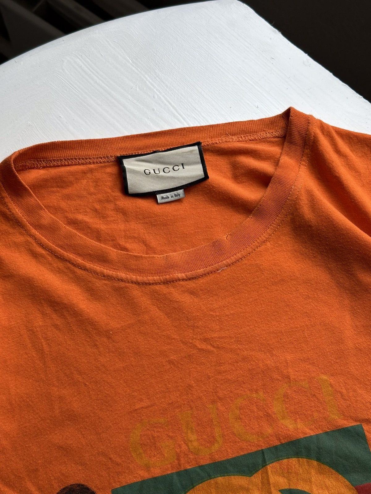 Gucci Square Logo Tee Gucci Tee Size L Size US L / EU 52-54 / 3 - 5 Thumbnail