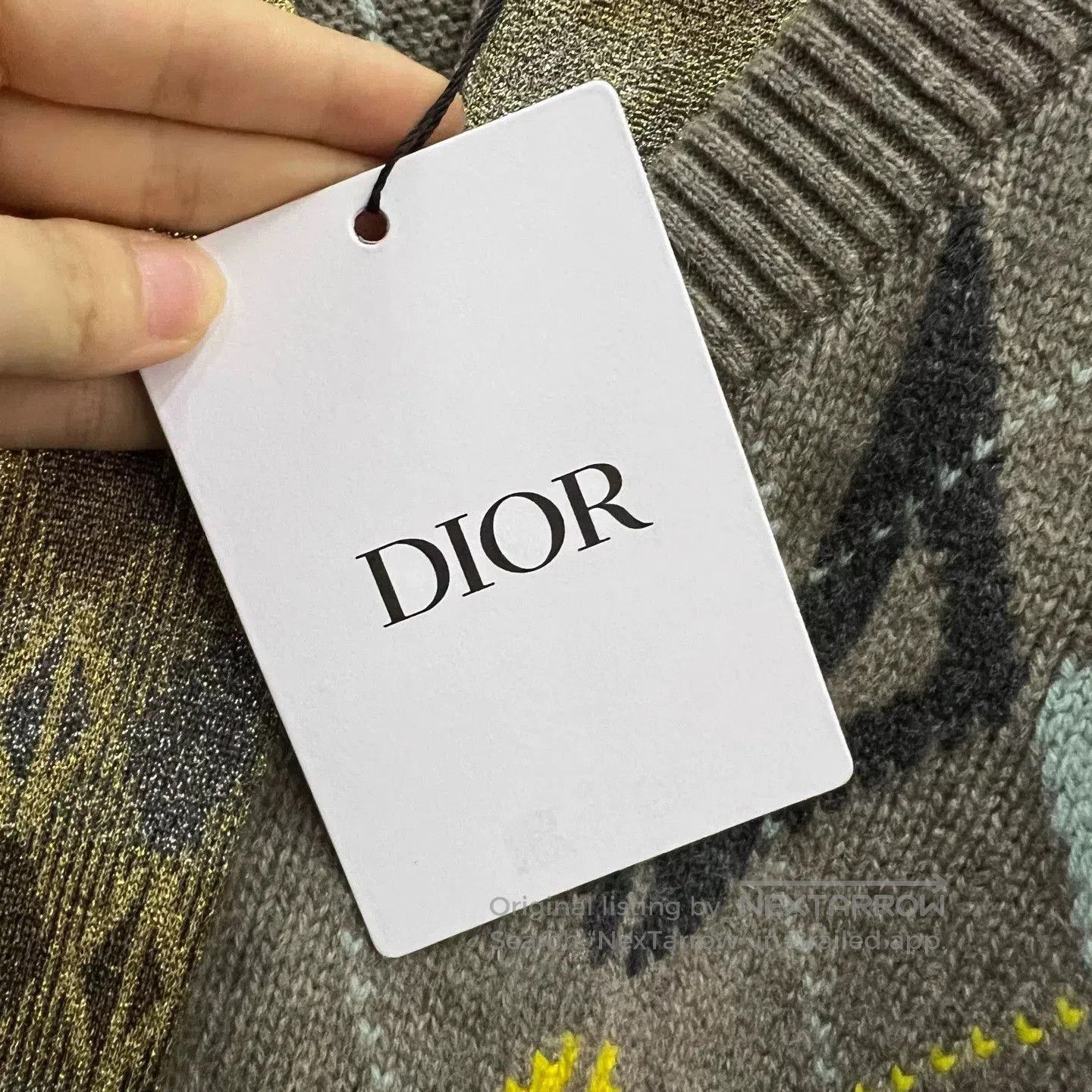 Dior dior v-neck striped knit vest. Size US XS / EU 42 / 0 - 5 Thumbnail
