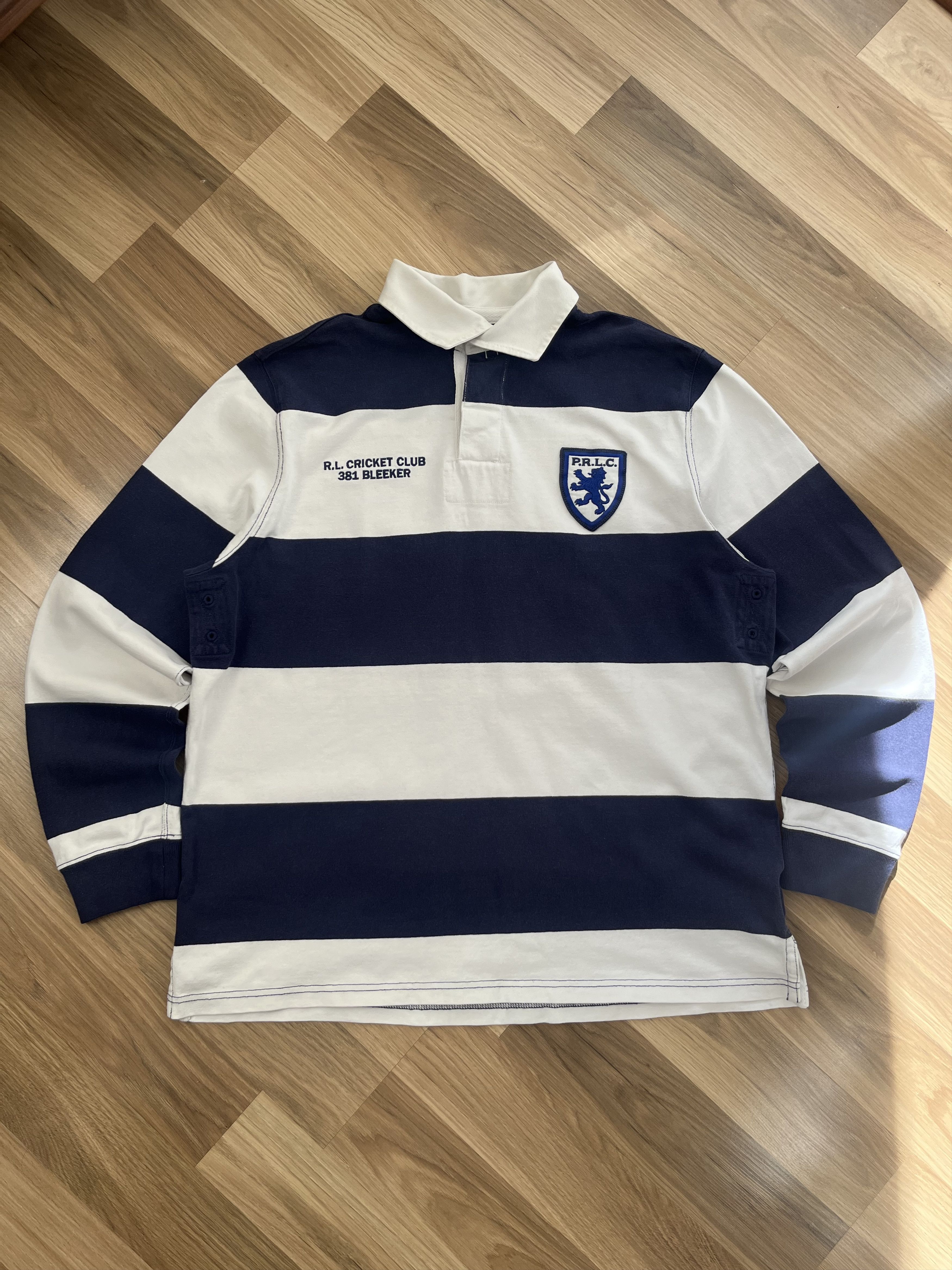 Polo Ralph Lauren Polo Ralph Lauren RL Cricket Club 381 Bleeker Vintage Size US XL / EU 56 / 4 - 3 Thumbnail