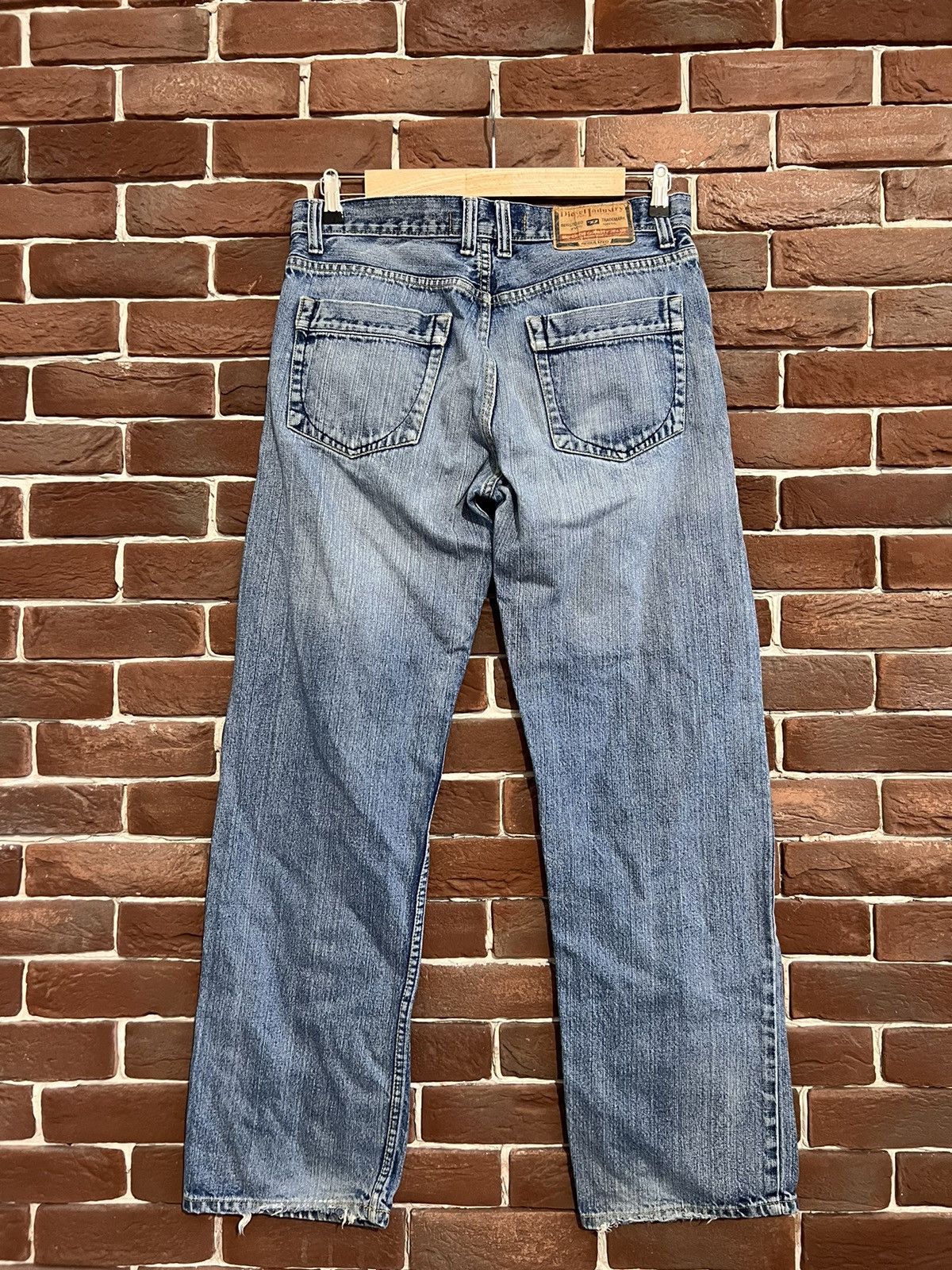 Diesel Vintage Y2k Rare Diesel Jeans Denim Pant Punk Rock Hype Size US 34 / EU 50 - 2 Thumbnail