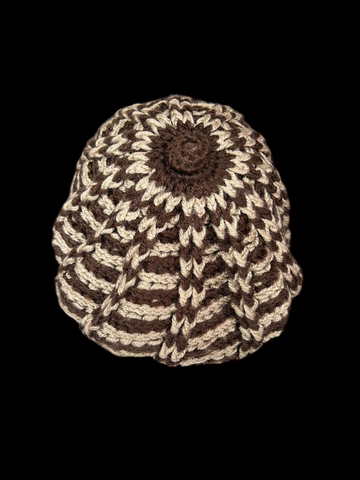 Japanese Brand × Kapital × Vintage Crochet Knitted Handmade Rare big Hats ☠️☠️ Size ONE SIZE - 3 Thumbnail