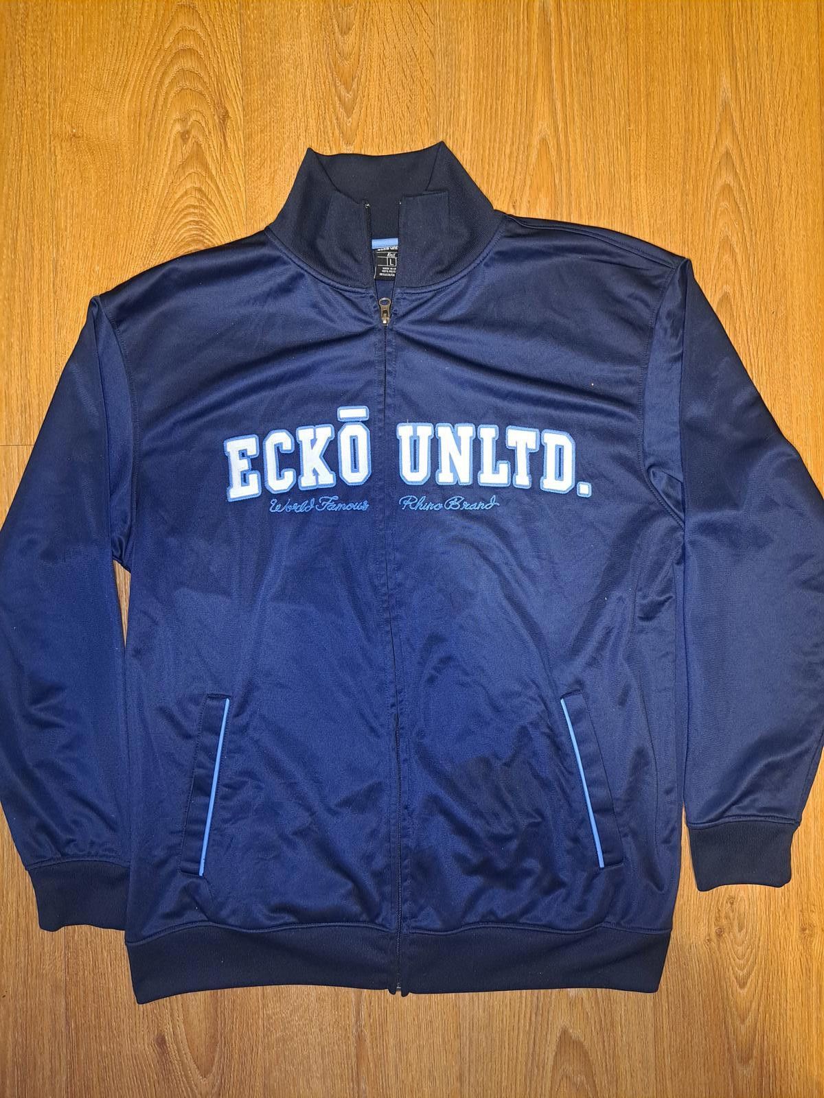 Ecko Unltd. Ecko Unltd Jacket Mens Large Blue Full Zip Size US L / EU 52-54 / 3 - 1 Thumbnail
