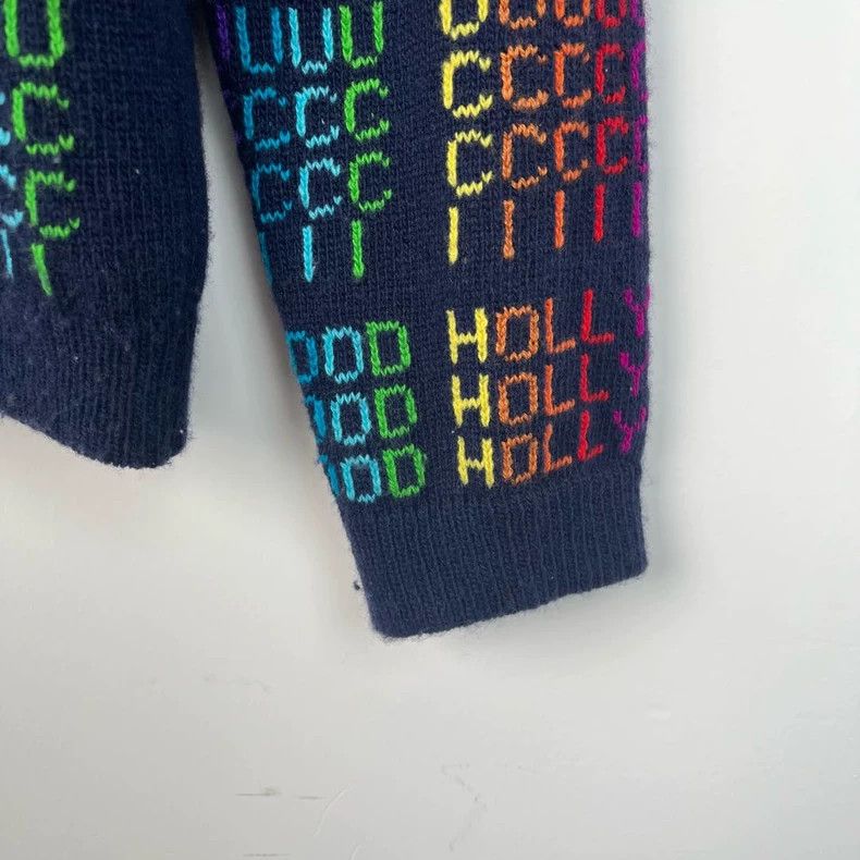 Gucci Gucci Rainbow neon wool sweater 2503-Nextarrow Size US XL / EU 56 / 4 - 4 Thumbnail