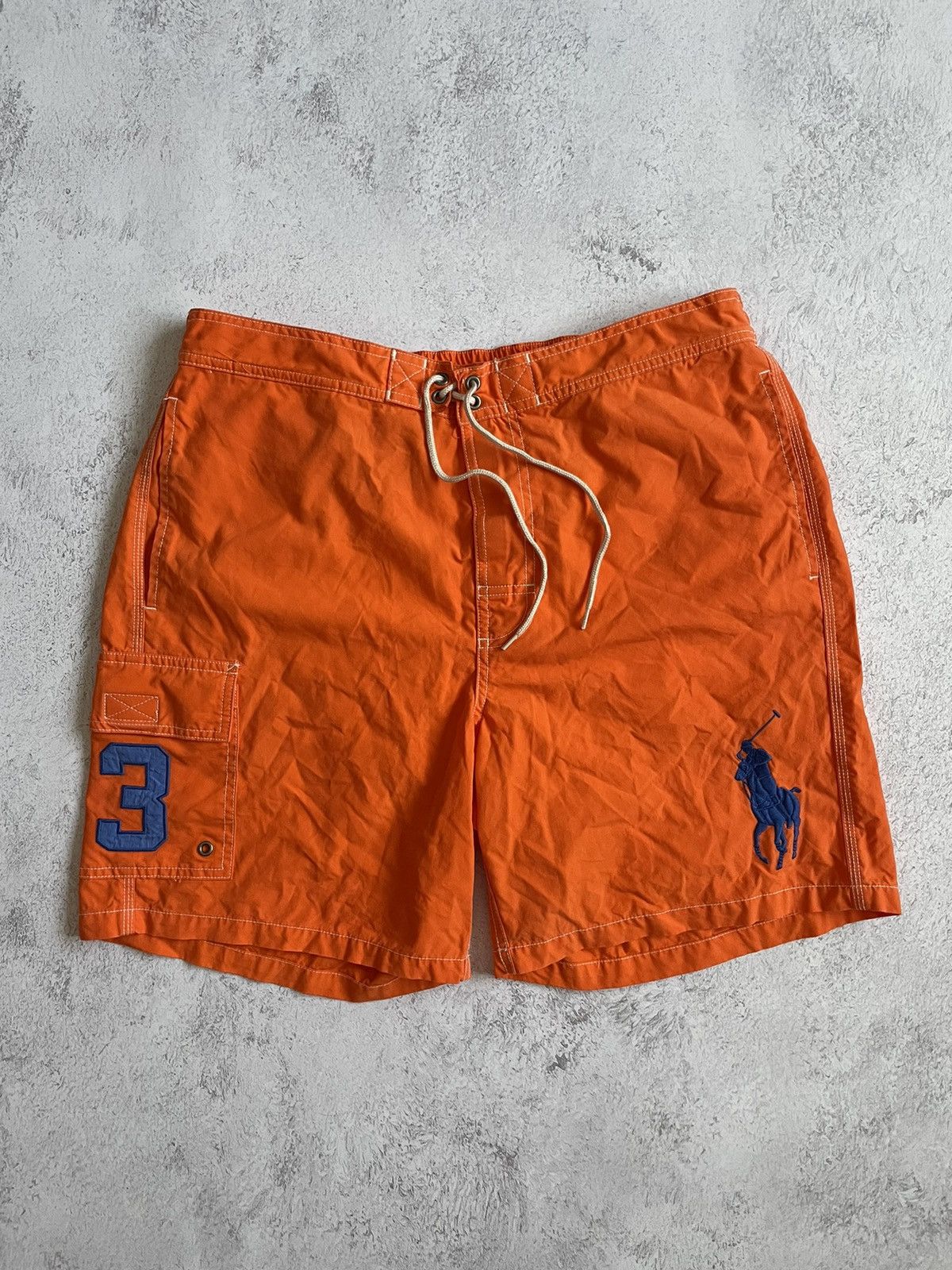 Vintage Rare Polo Ralph Lauren Sport Swimming Shorts Size US 32 / EU 48 - 1 Thumbnail