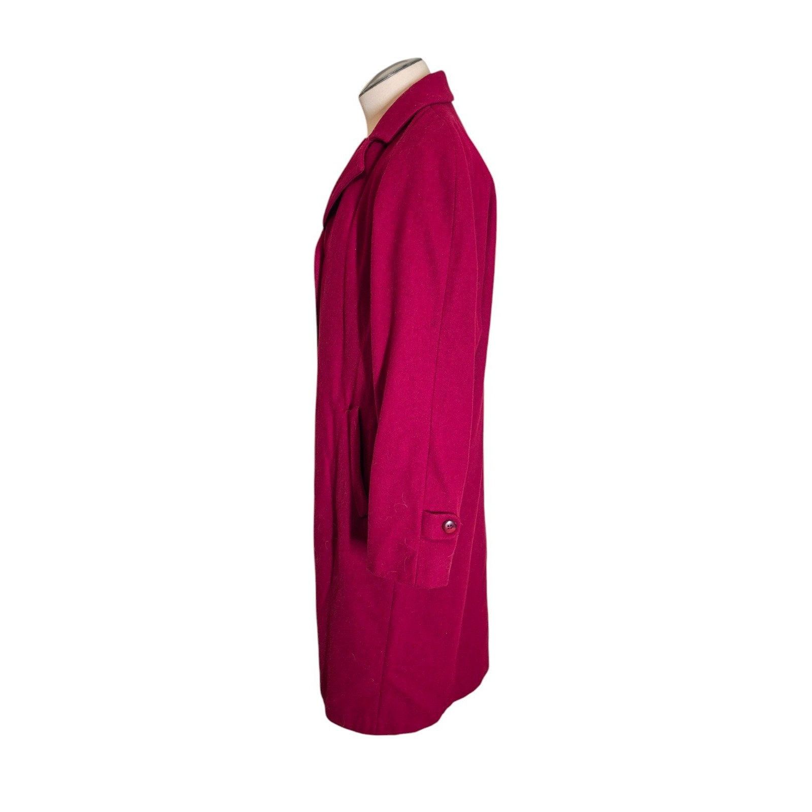 Other Kristen Blake Vintage Wool Coat Felted Wool Long Dress Coat Size L / US 10 / IT 46 - 2 Thumbnail