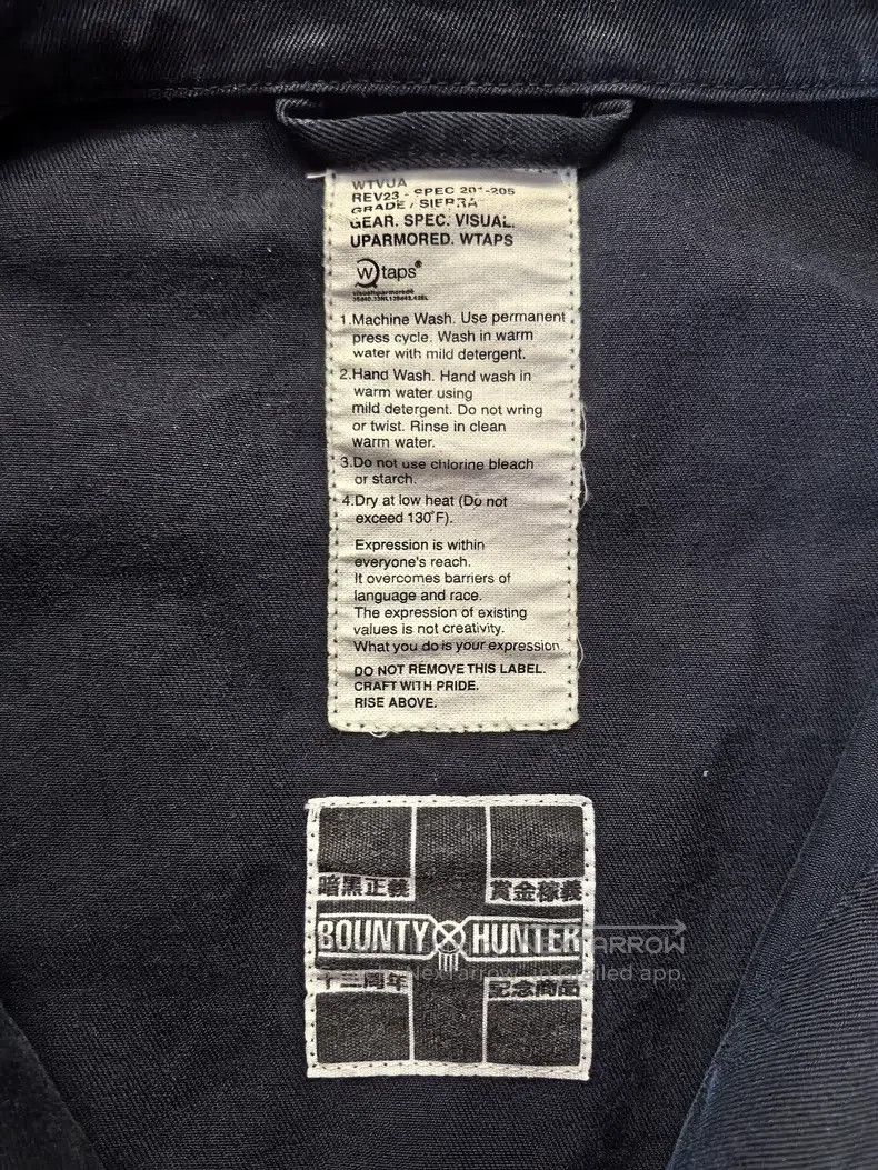 Wtaps Wtaps Co-branded four-pocket jacket Size US S / EU 44-46 / 1 - 7 Thumbnail