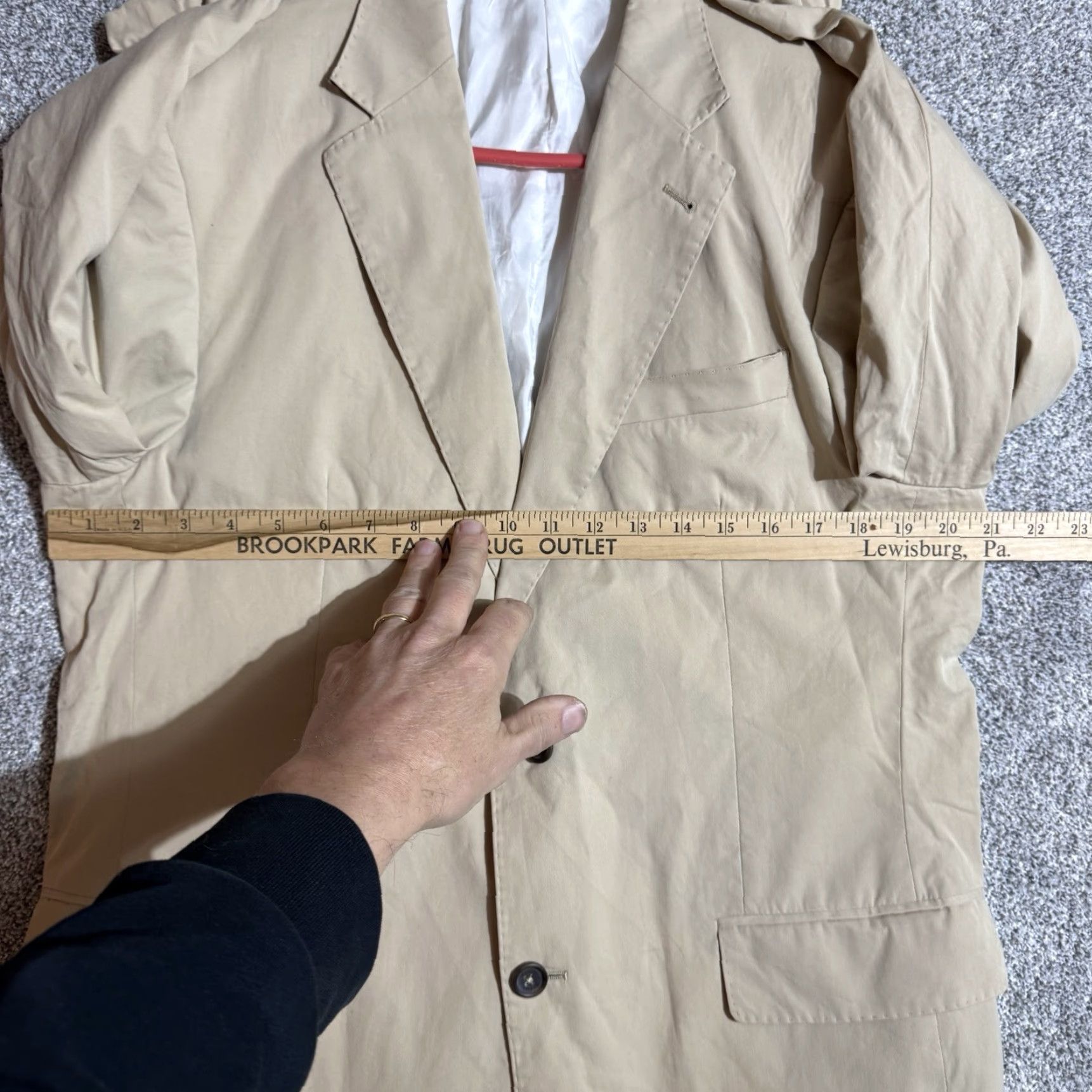 Vintage McNeal Blazer Mens US 42 EU 52 Minimalist European Business Casual Preppy Lined Size 42R - 3 Thumbnail