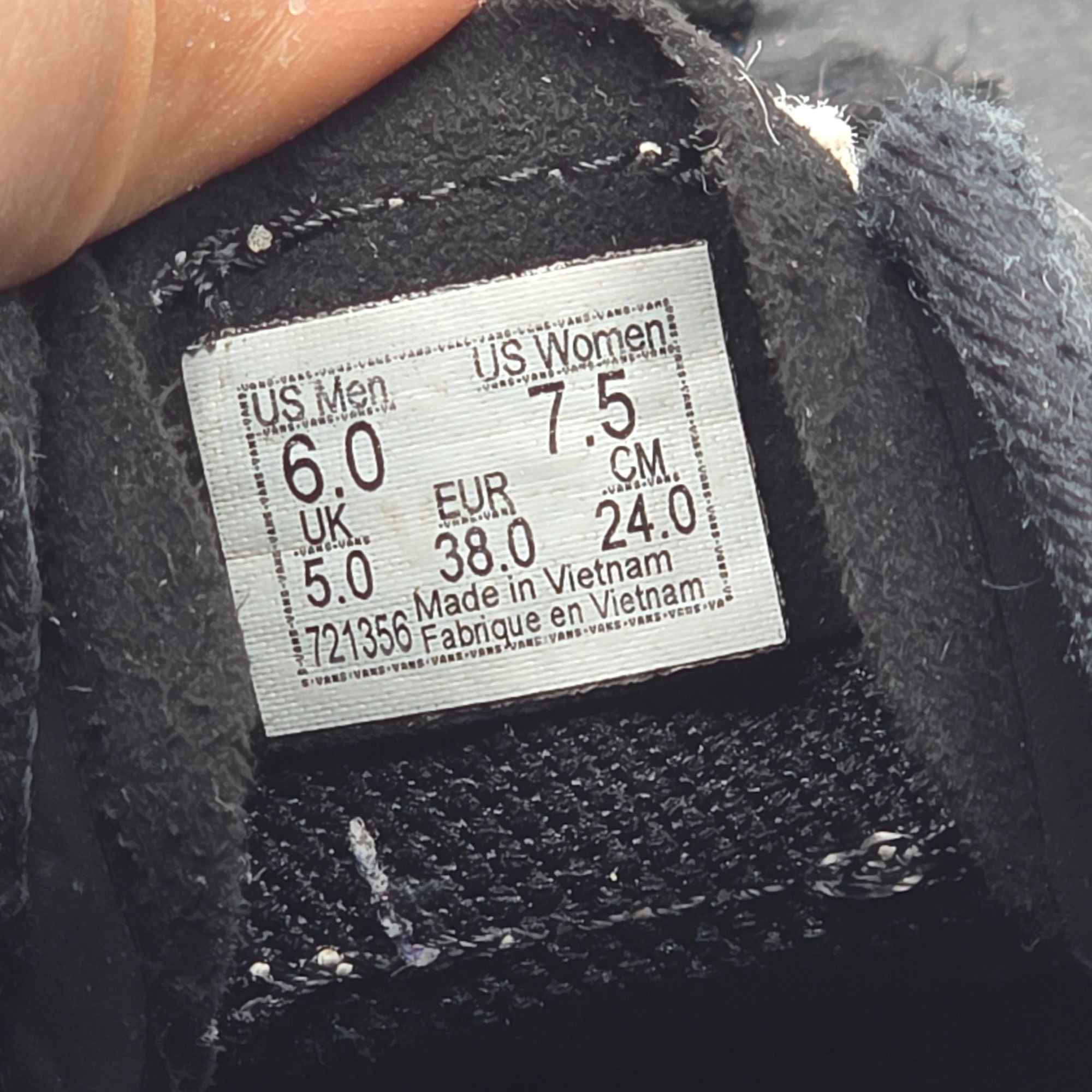 Vans Vans MTE UltraRange EXO Womens Size 7.5 Black Shoes Outdoor Size US 7.5 / EU 40-41 - 6 Thumbnail