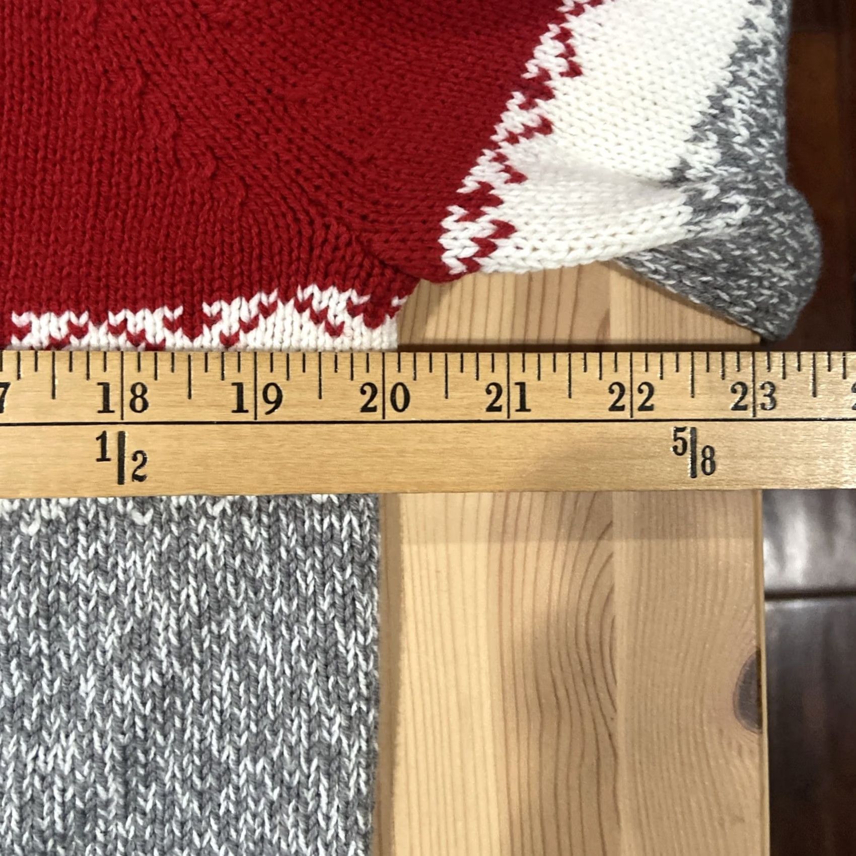 Vintage VINTAGE St. John's Bay Sweater Size Large Wool Cotton Red Fair Isle Pullover Crew Neck Long Sleeve Men 80s Classic Retro Knit Regular Boys/Girls? Size US L / EU 52-54 / 3 - 3 Thumbnail