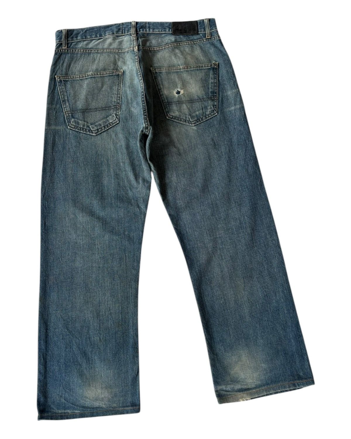 Stussy 🔥STÜSSY GARMENT CO AUTHENTIC® WORKGEAR DENIM BAGGY JEANS Size US 36 / EU 52 - 8 Thumbnail