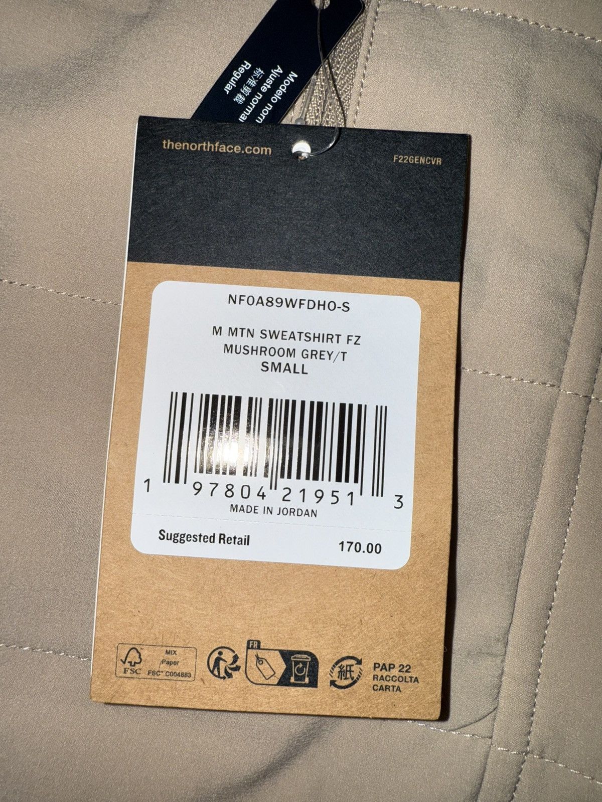 The North Face The North Face Easy Wind Windwall Travel Track Jacket Size US S / EU 44-46 / 1 - 5 Thumbnail