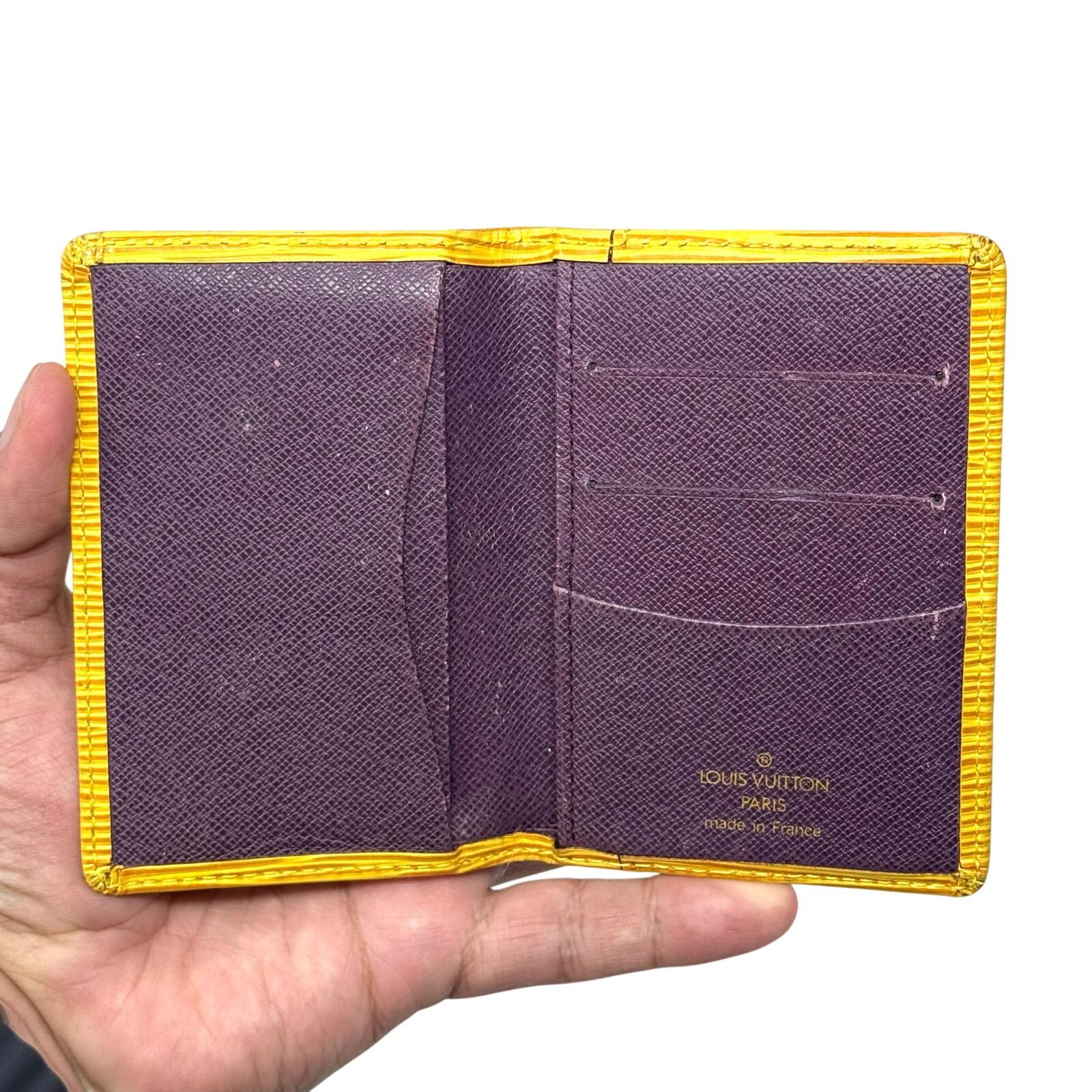 Louis Vuitton Louis Vuitton Yellow Pocket Organizer Size ONE SIZE - 2 Thumbnail