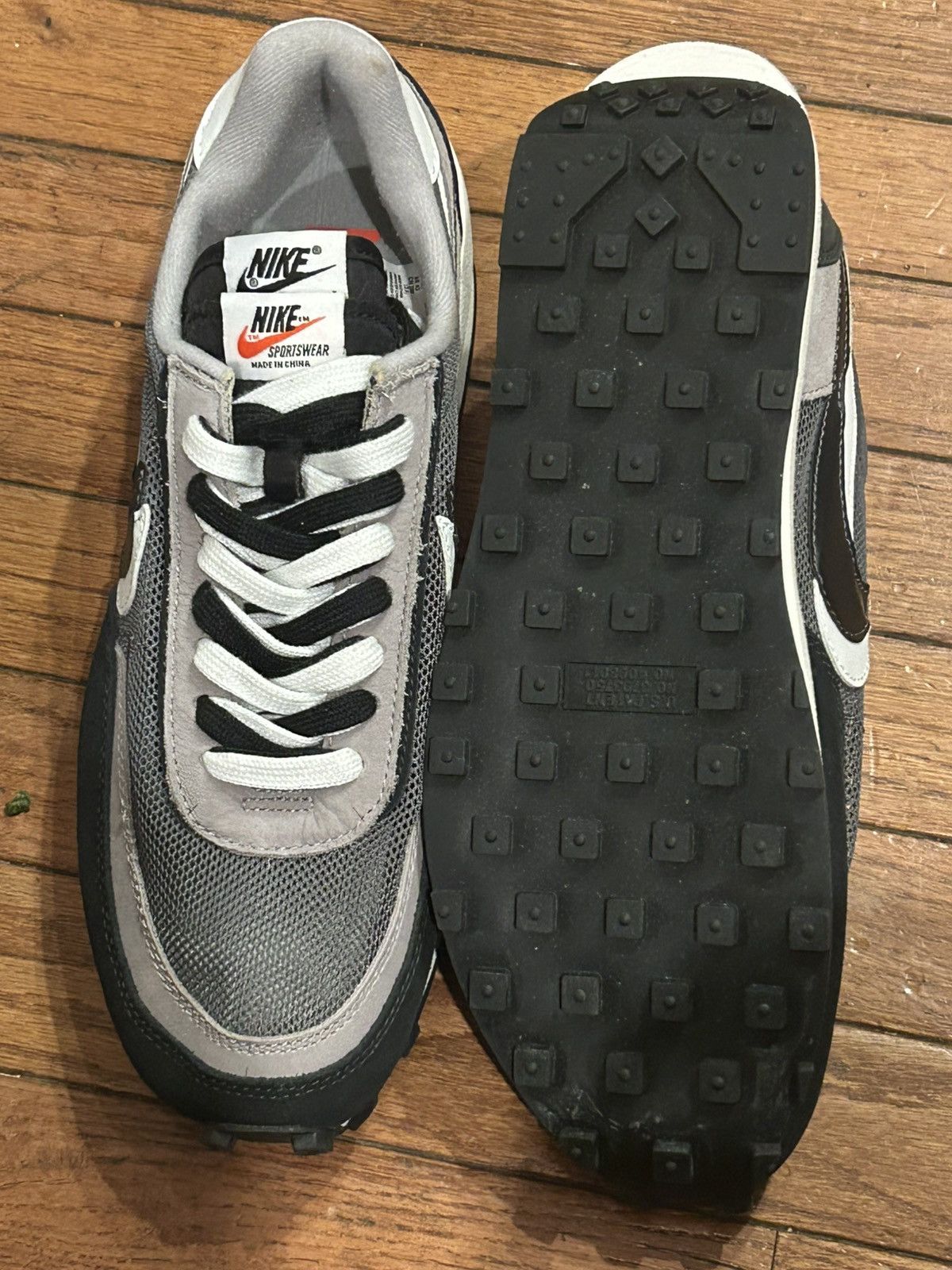 Nike Nike x Sacai LD Waffle 'Black' OG Size US 10 / EU 43 - 3 Thumbnail