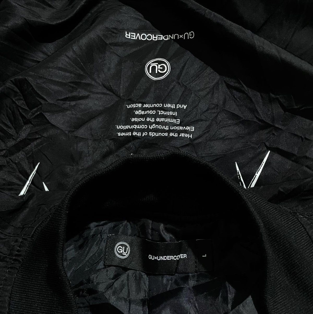 Undercover GU x UNDERCOVER FredomNoise Bomber Jacket Size US L / EU 52-54 / 3 - 8 Thumbnail