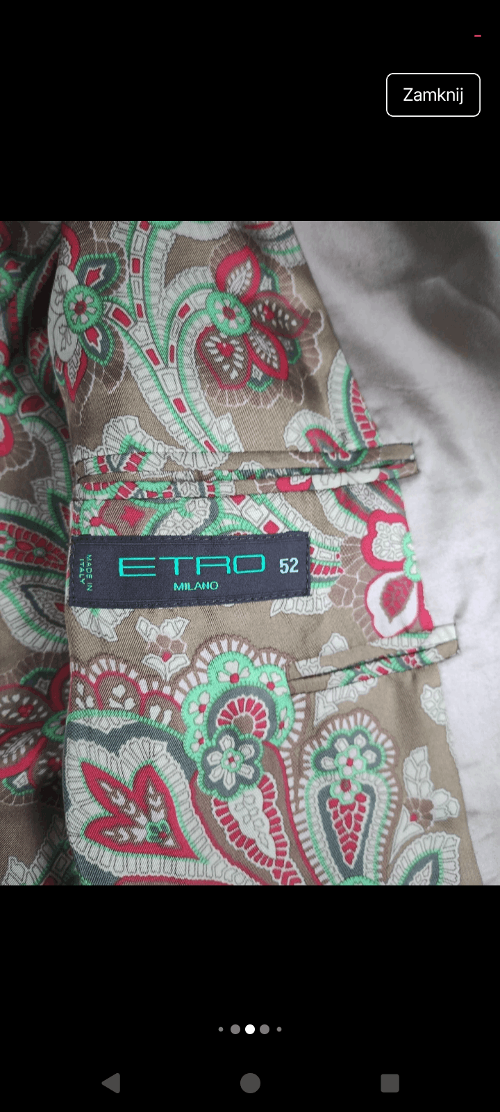 Etro Etro Milano jacket Size 52L - 9 Thumbnail