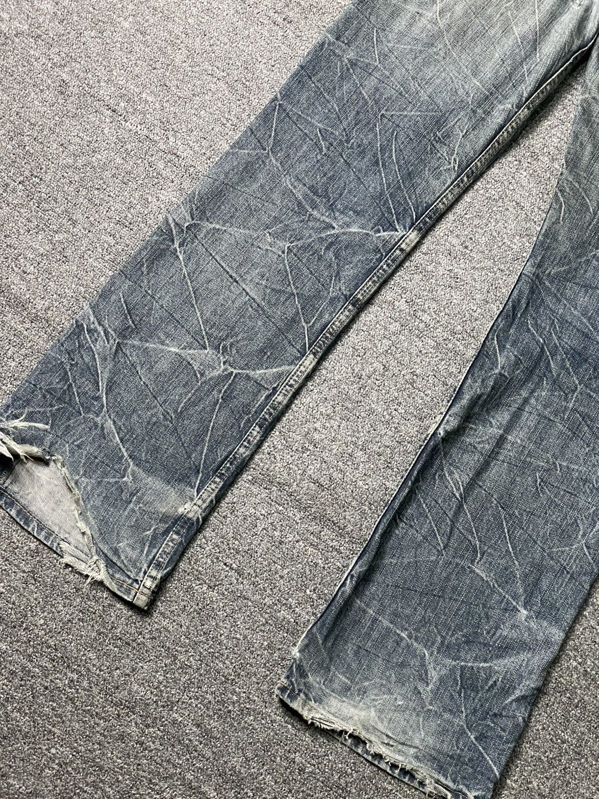 Japanese Brand × Vintage Japanese Brand Eternal Embroidered Grunge Jeans (101) Size US 33 - 10 Thumbnail