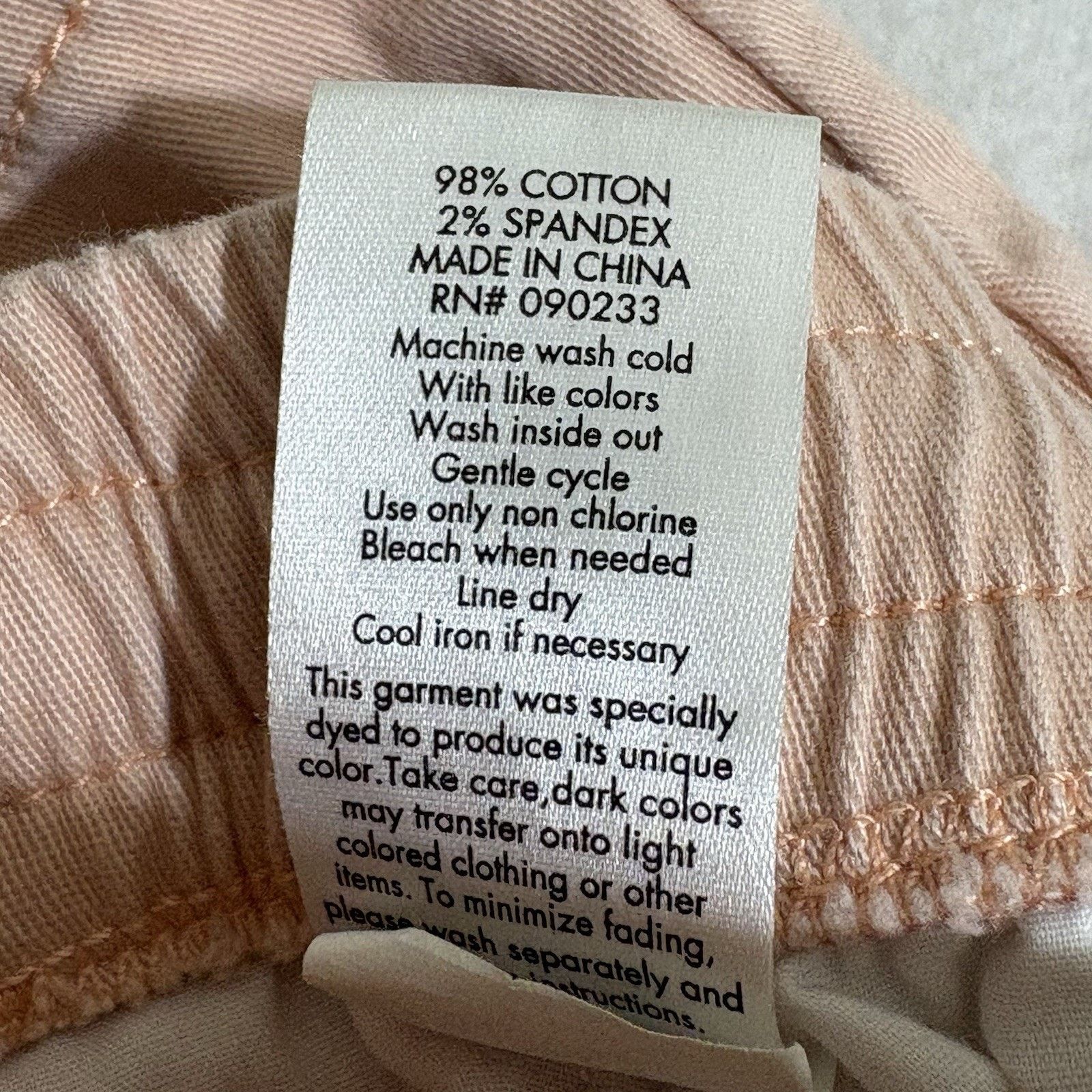 Pacsun Pacsun Large Cotton Textured Volley Shorts Drawstring Pink Size US 36 / EU 52 - 4 Thumbnail