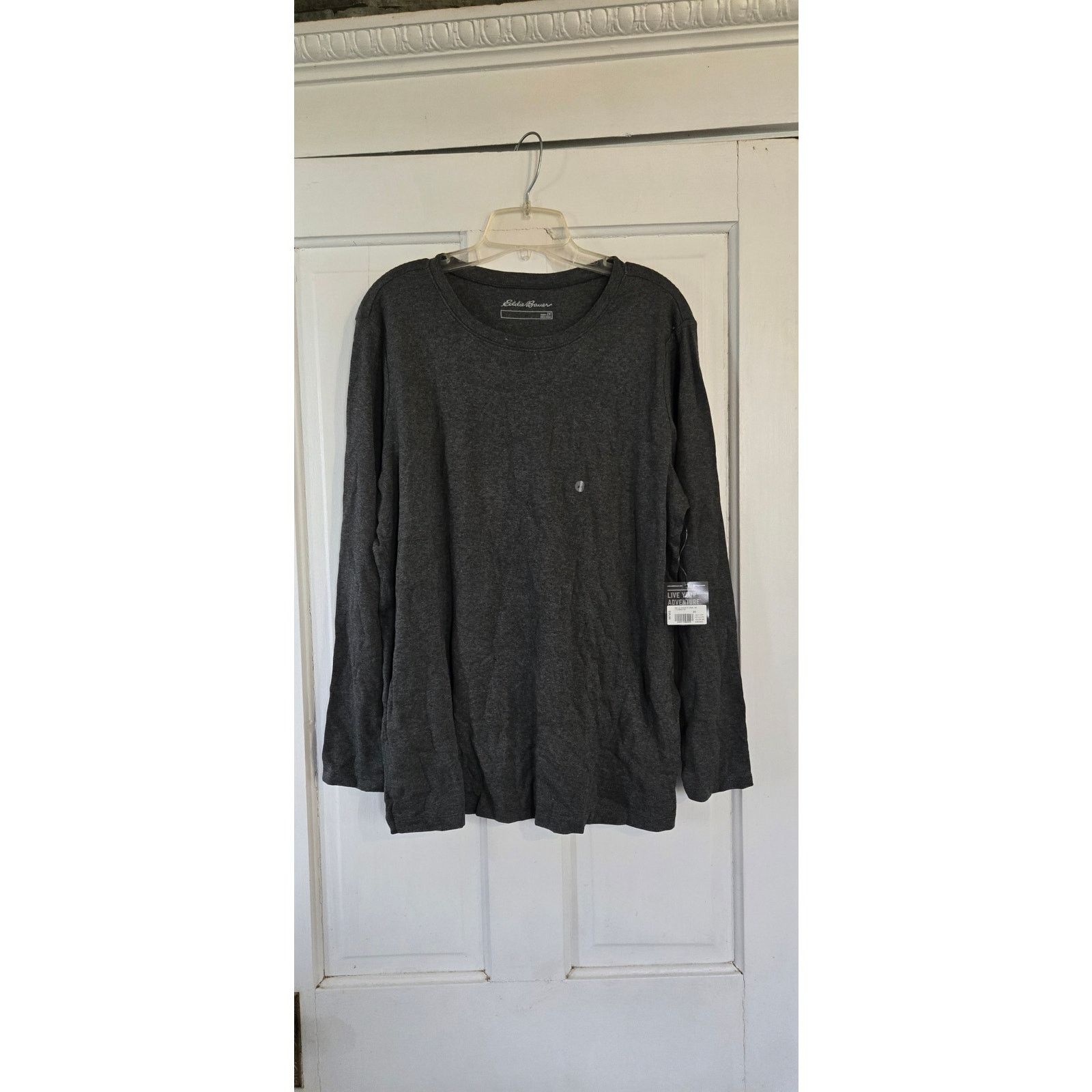 Eddie Bauer Eddie Bauer long sleeve tshirt, size 2X NWT Size XXL / US 16-18 / IT 52-54 - 1 Thumbnail