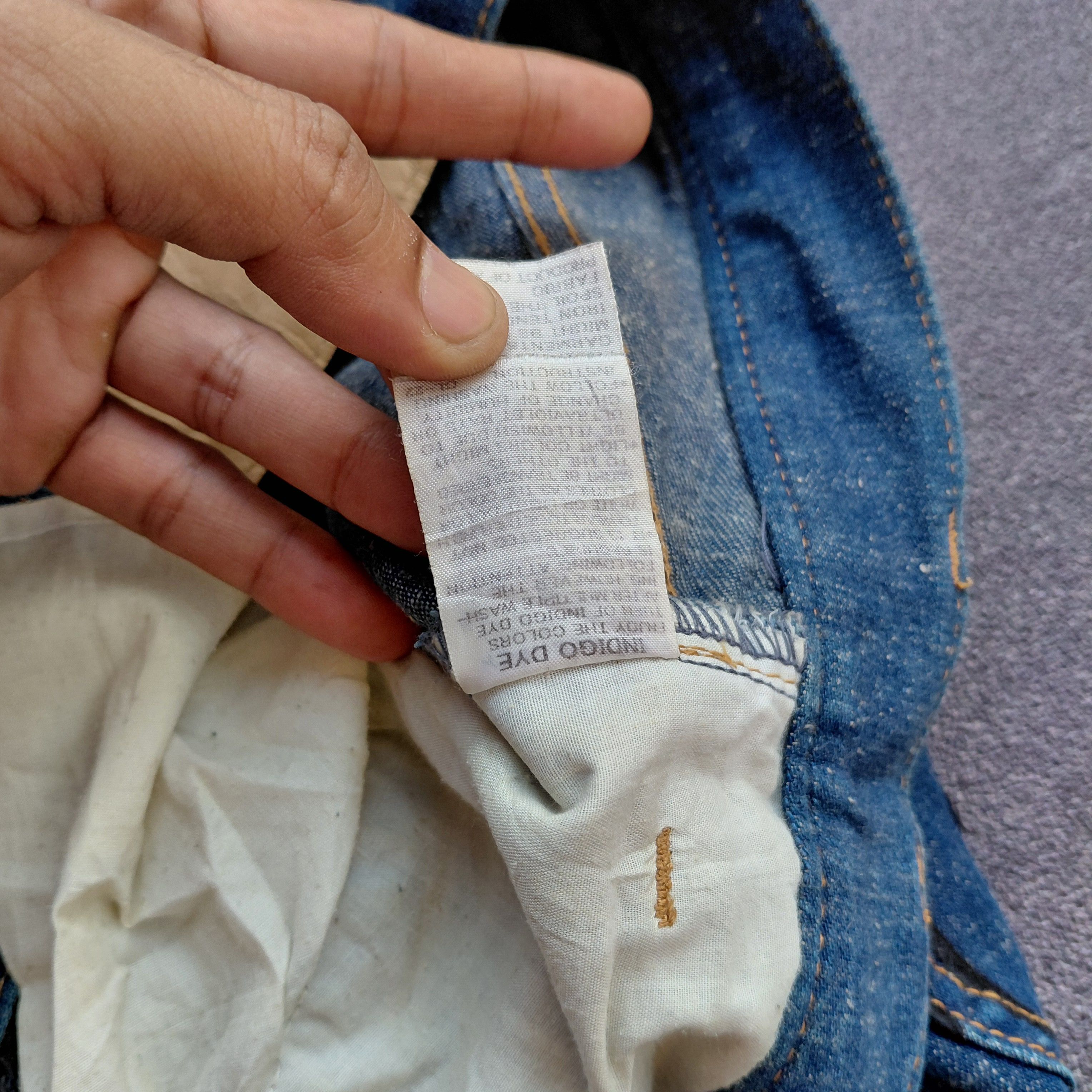 Ne-Net Ne-Net Iisey Miyake Embroidered logo on the pocket Pants Size US 30 / EU 46 - 6 Thumbnail