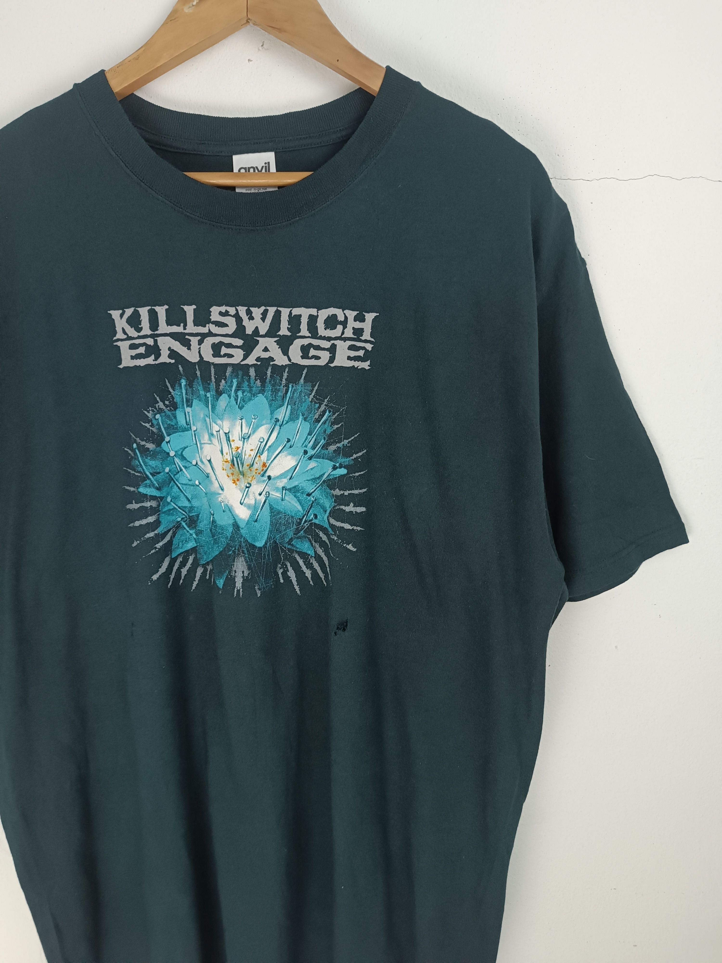 Band Tees THRASHED FADED VINTAGE Y2K KILLSWITCH ENGAGE TEE TRIVIUM Size US XL / EU 56 / 4 - 6 Thumbnail
