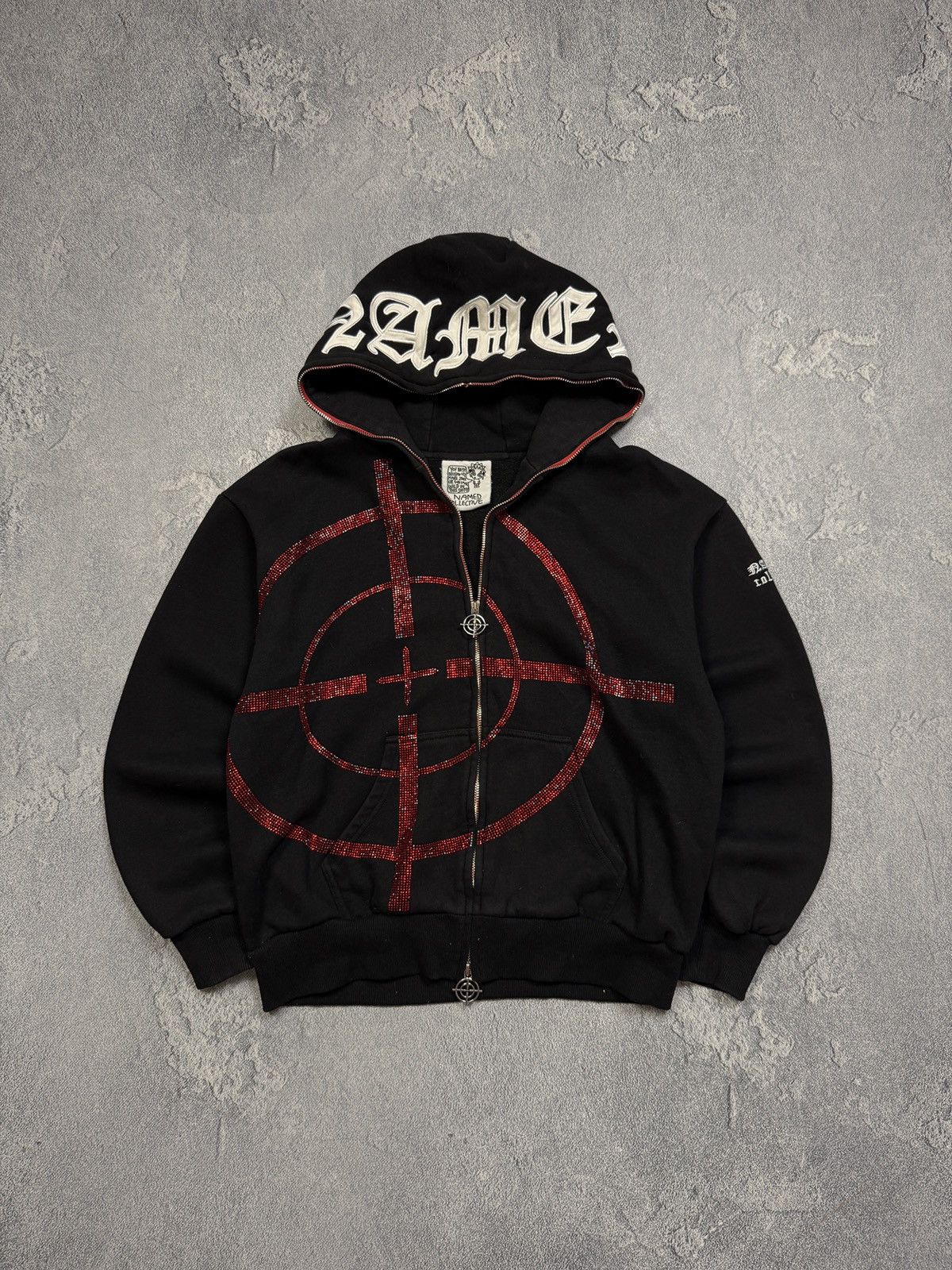 Named Collective Named Collective Mission Zip Hoodie Black/Red Target Size US XS / EU 42 / 0 - 1 Thumbnail