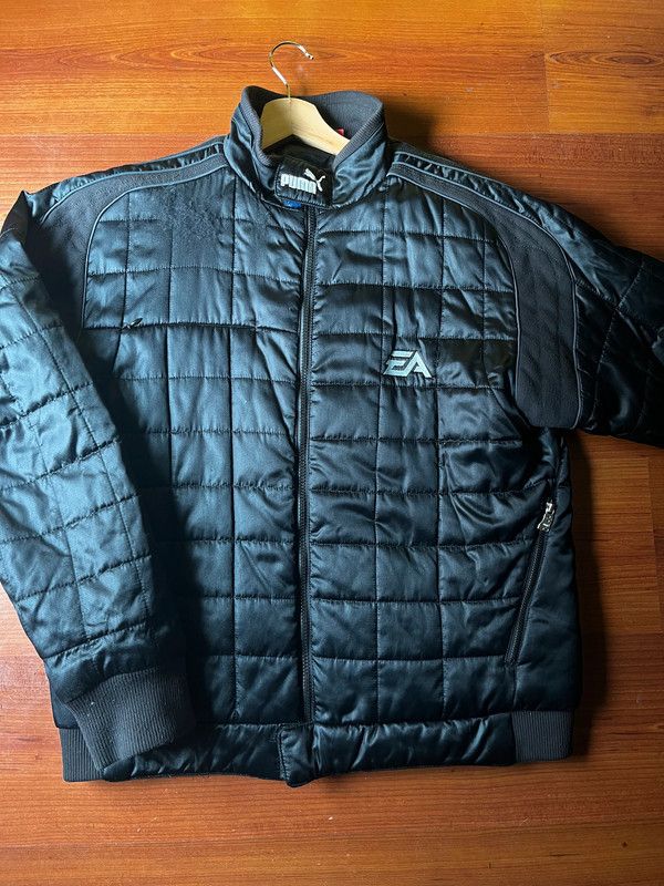 Other Puma x EA Sports Puffer Jacket Bomber Black Rare Size US L / EU 52-54 / 3 - 2 Thumbnail