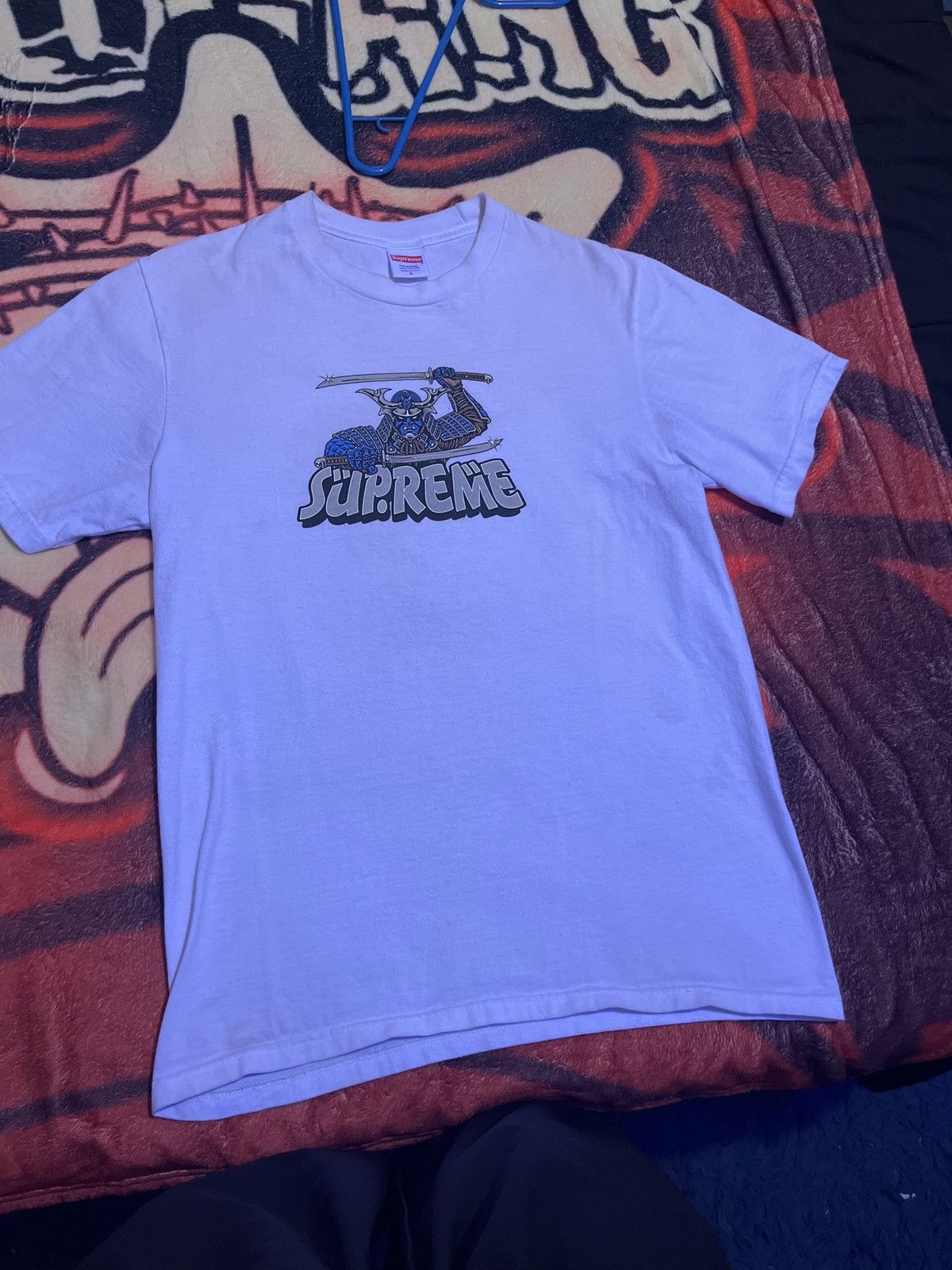 Supreme Supreme Samurai Tee Blue Size US S / EU 44-46 / 1 - 1 Thumbnail