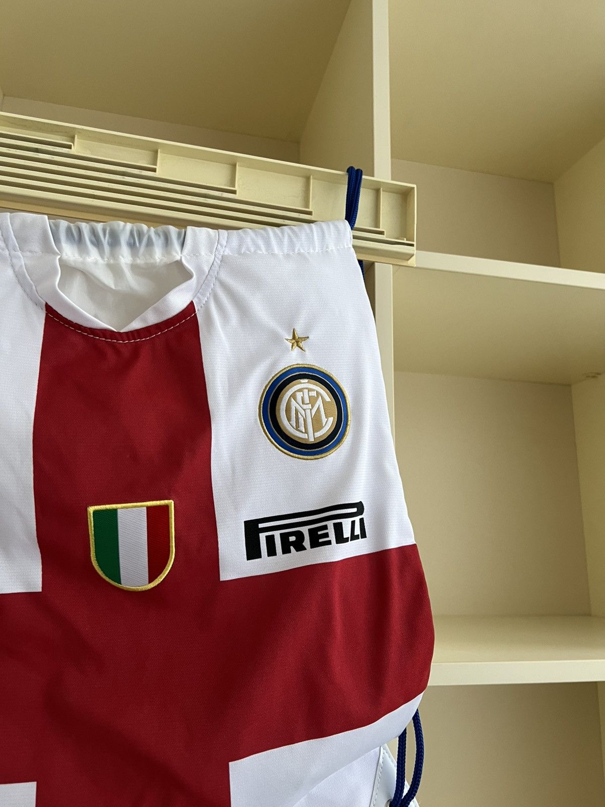 Vintage Football Pennant Bag Inter Milan Football Soccer Italy Size ONE SIZE - 3 Thumbnail