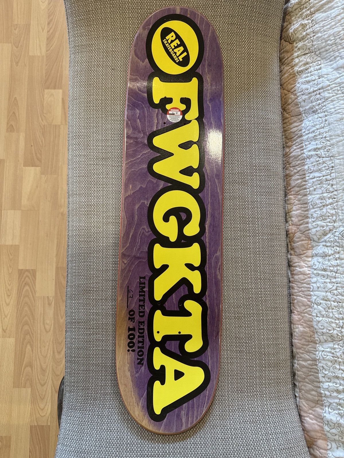 Odd Future 2012 OFWGKTA x REAL Deck – Multi-Signed Limited 67/100 Size ONE SIZE - 5 Thumbnail